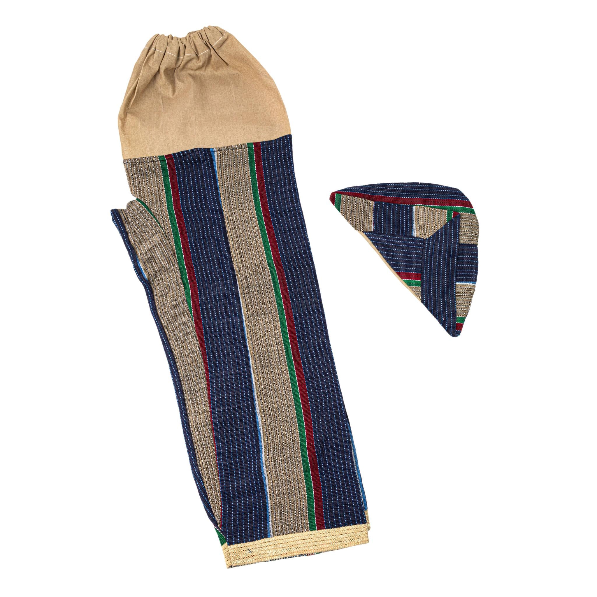 Boys Multi-Color Aso-Oke Kids Set