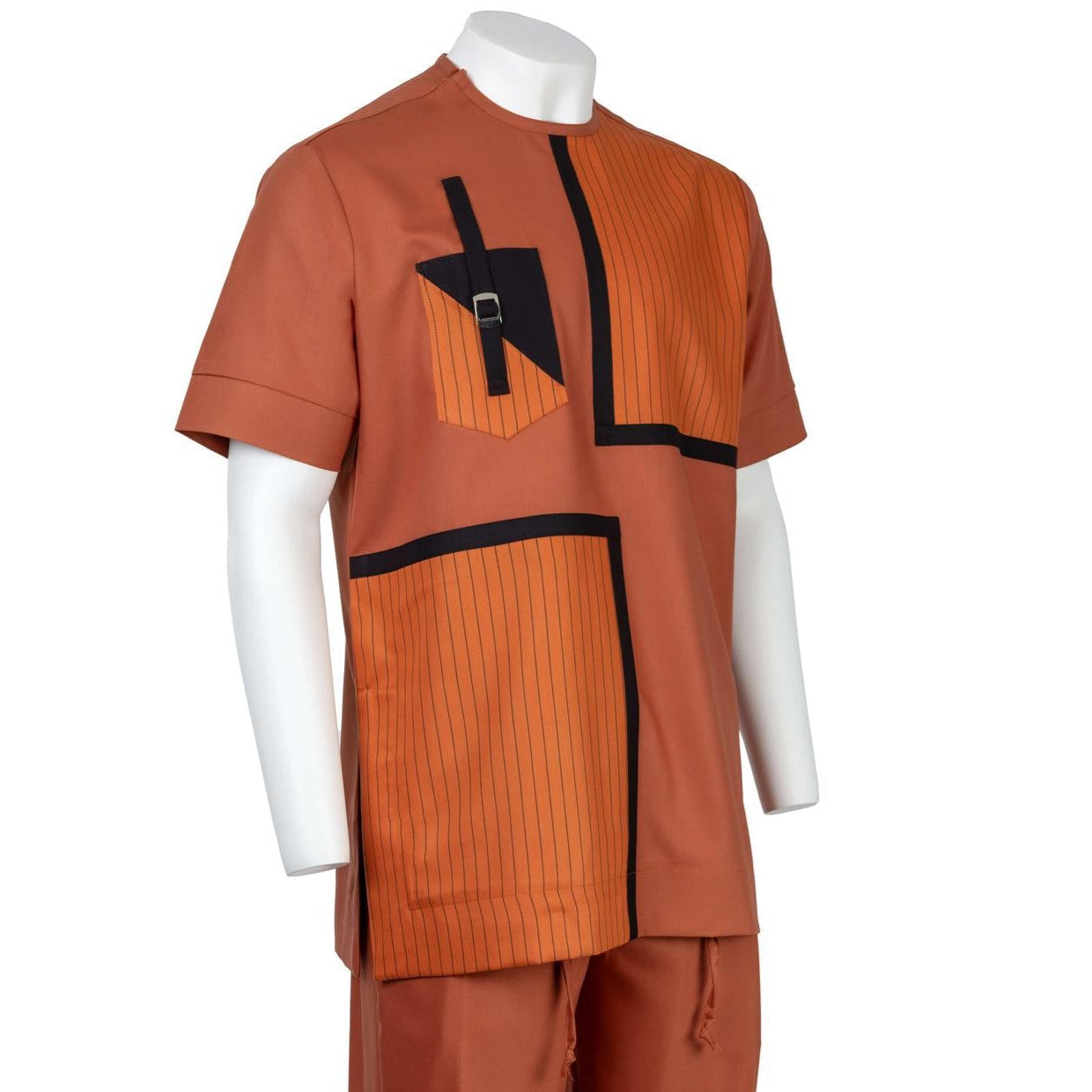 Orange Short Sleeve Set
