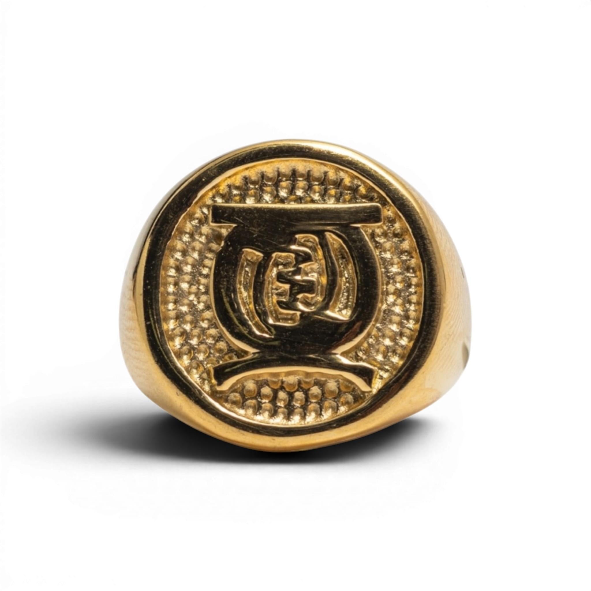 Asanti Golden Stool Men's Ring