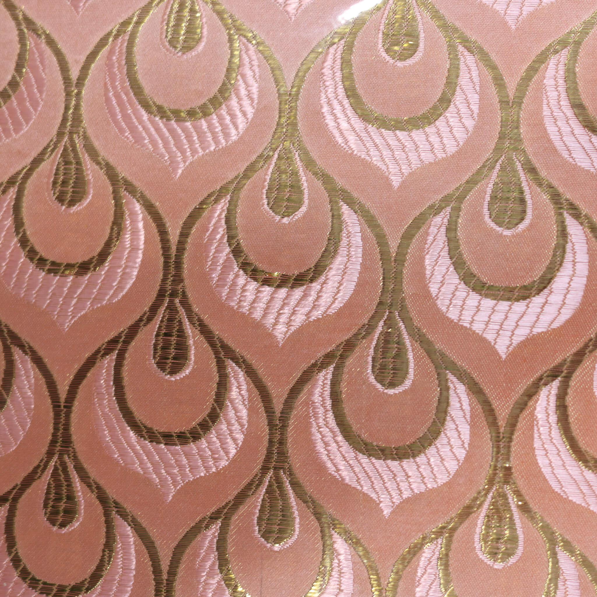 Peach & Gold 2pc Sego Gele