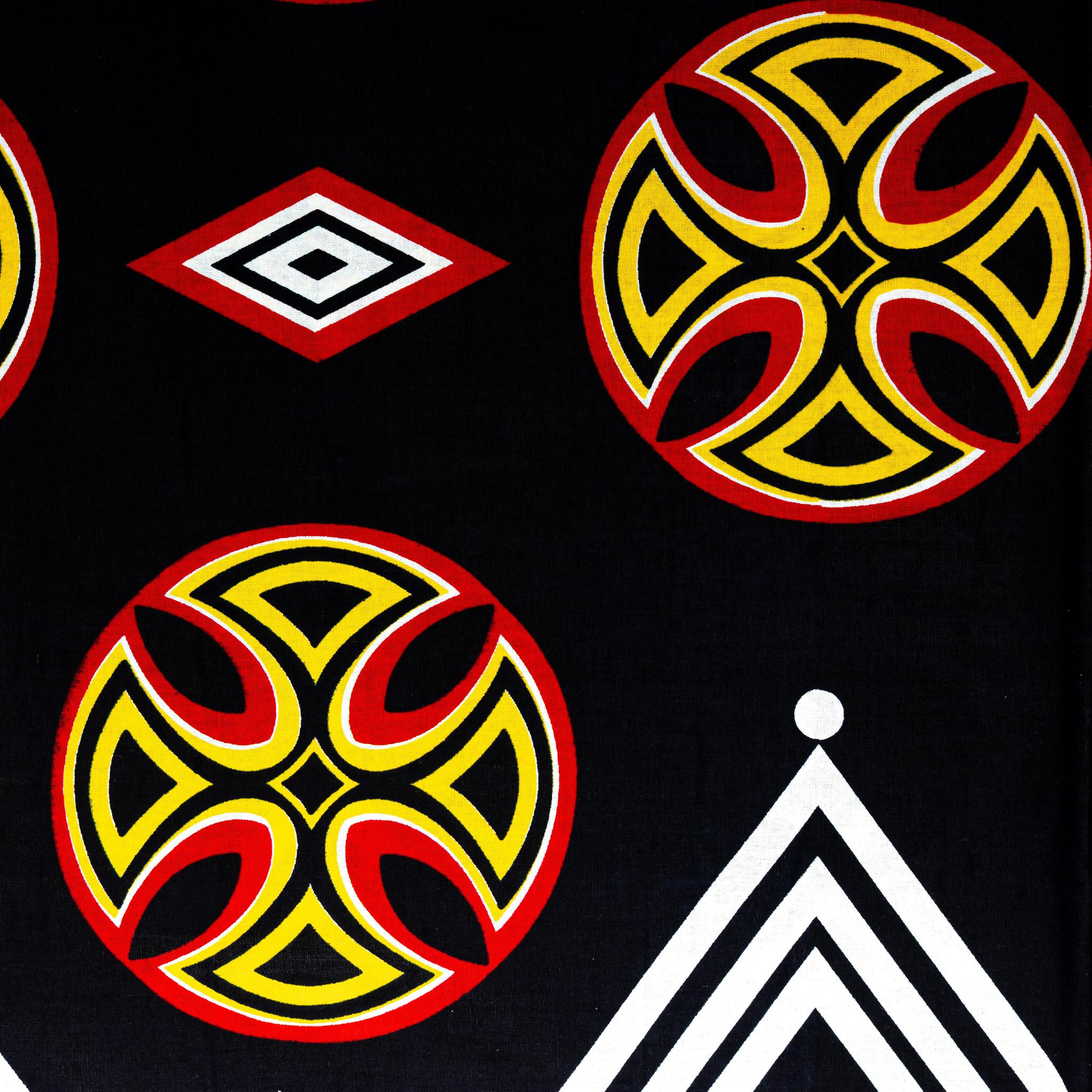 Bamenda Brights - Toghu Bamenda Cameroon Wax Print Fabric - 6 Yards