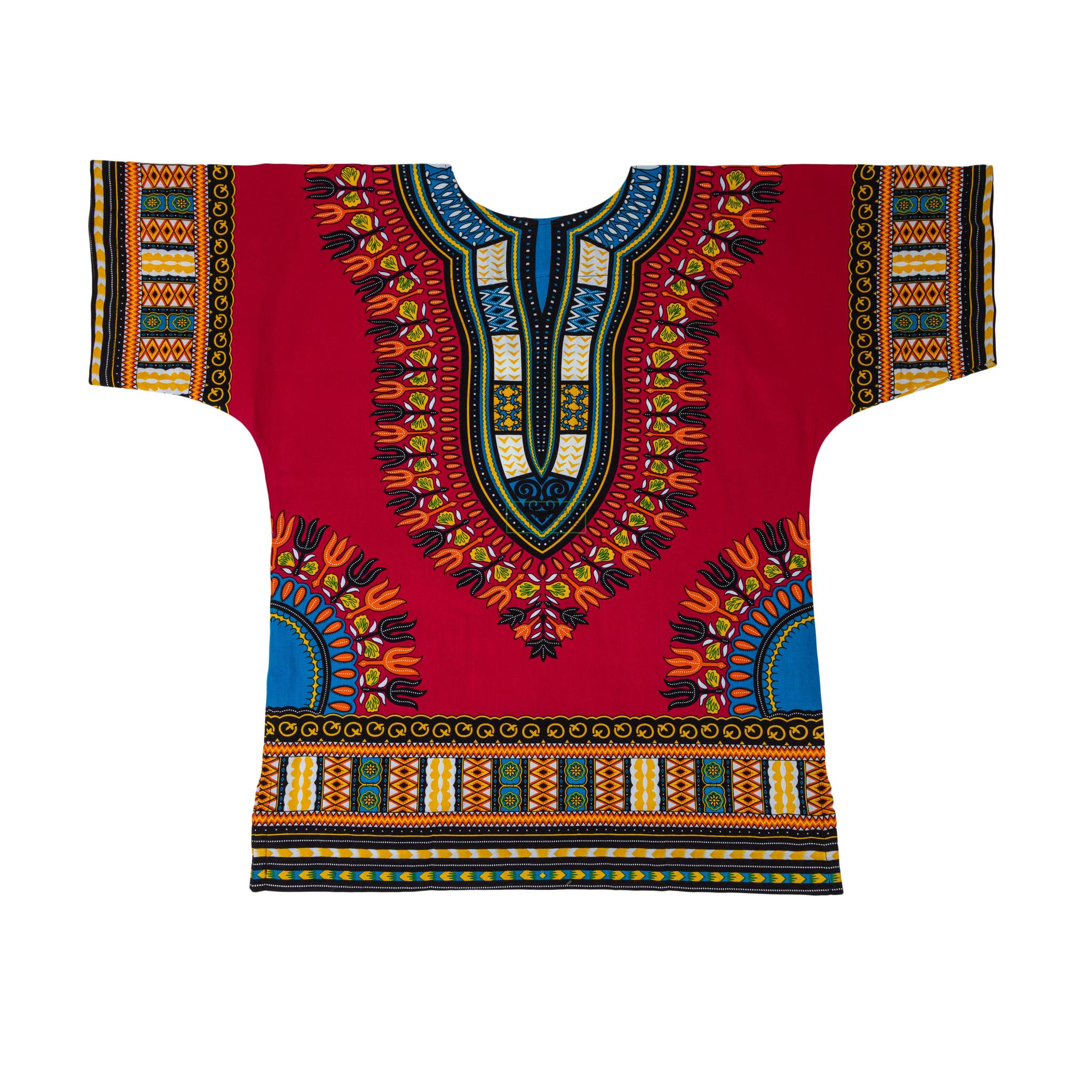 Pink - African Dashiki Shirt