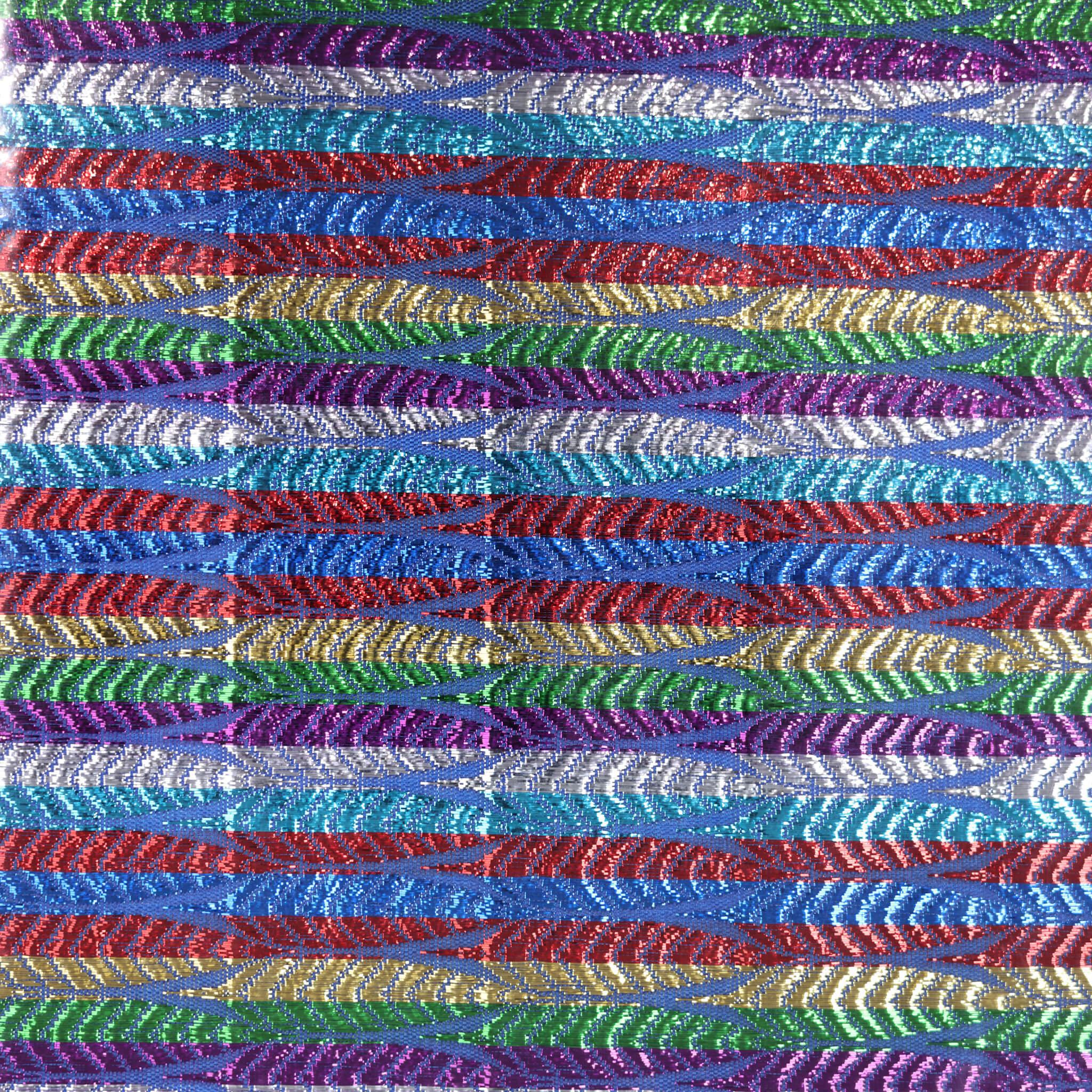 Blue Multi 2pc Sego Gele