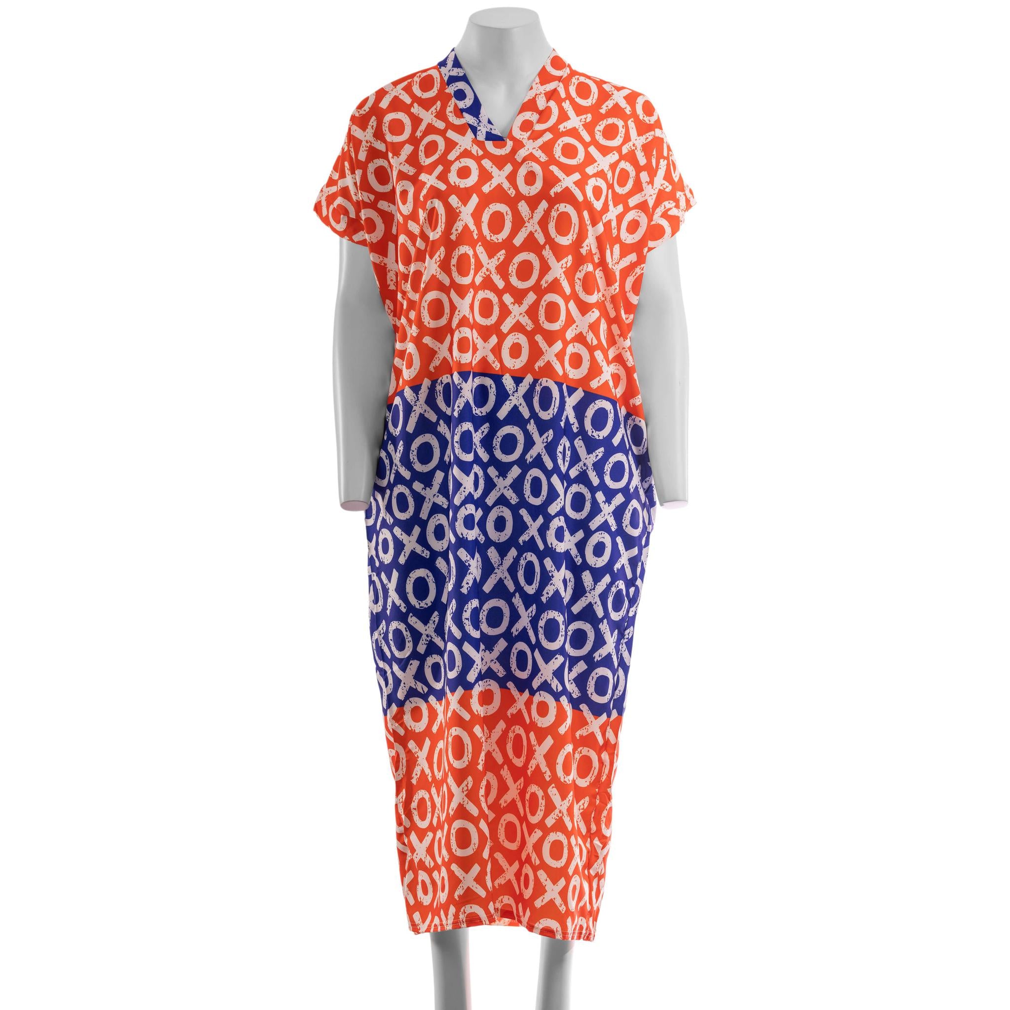 Orange & Blue XO Bubu