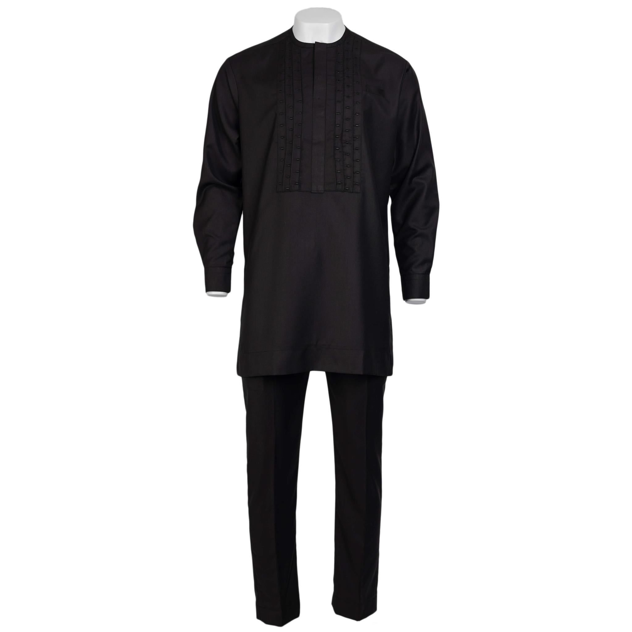 Black Suit w/Embroidery