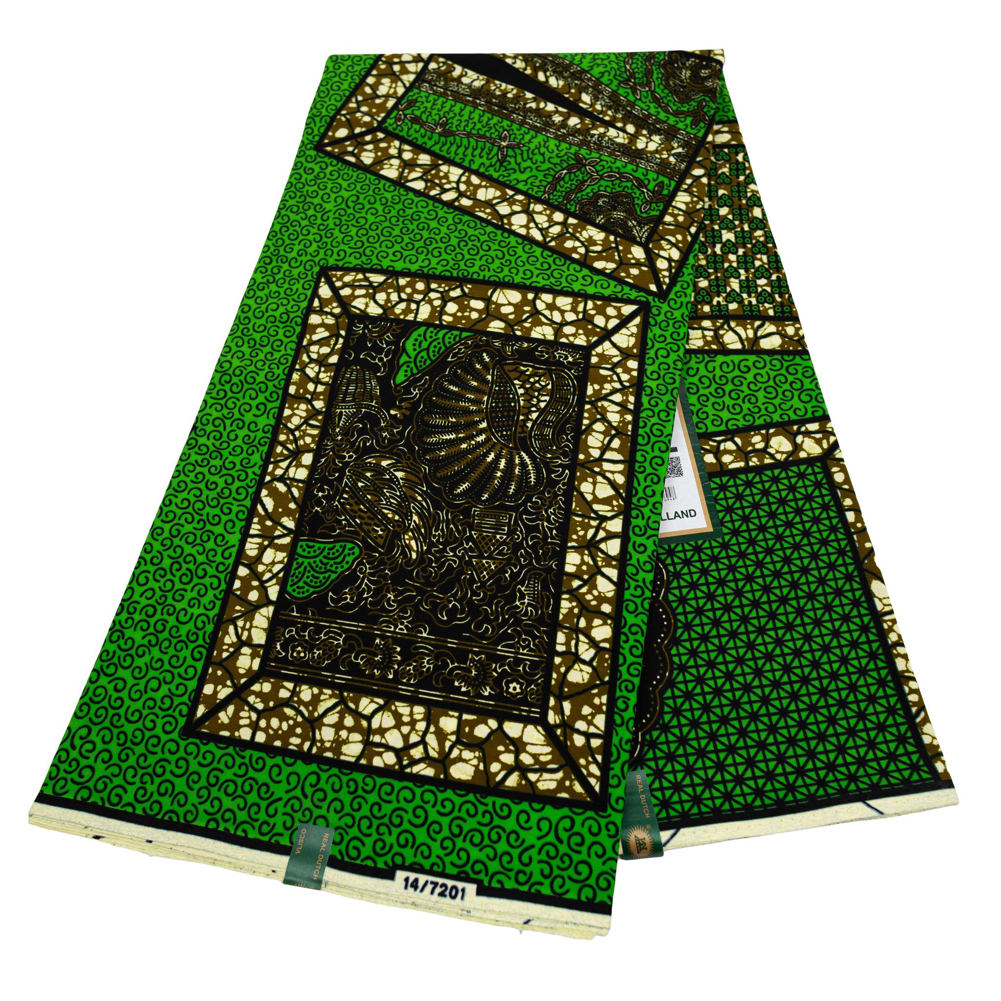 Green Wax Pint Fabric - 6 Yards