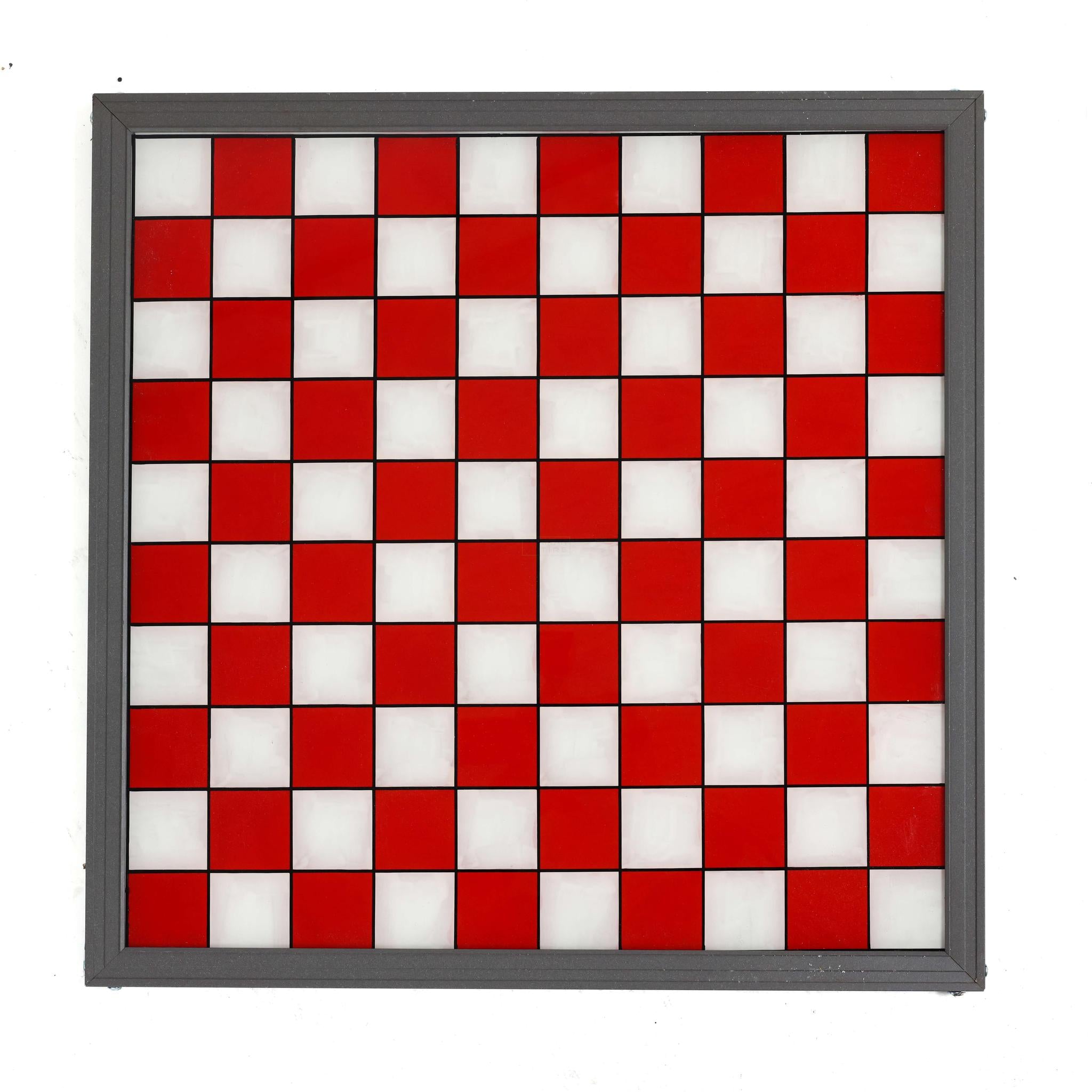 10x10 International Draughts Checkers Board