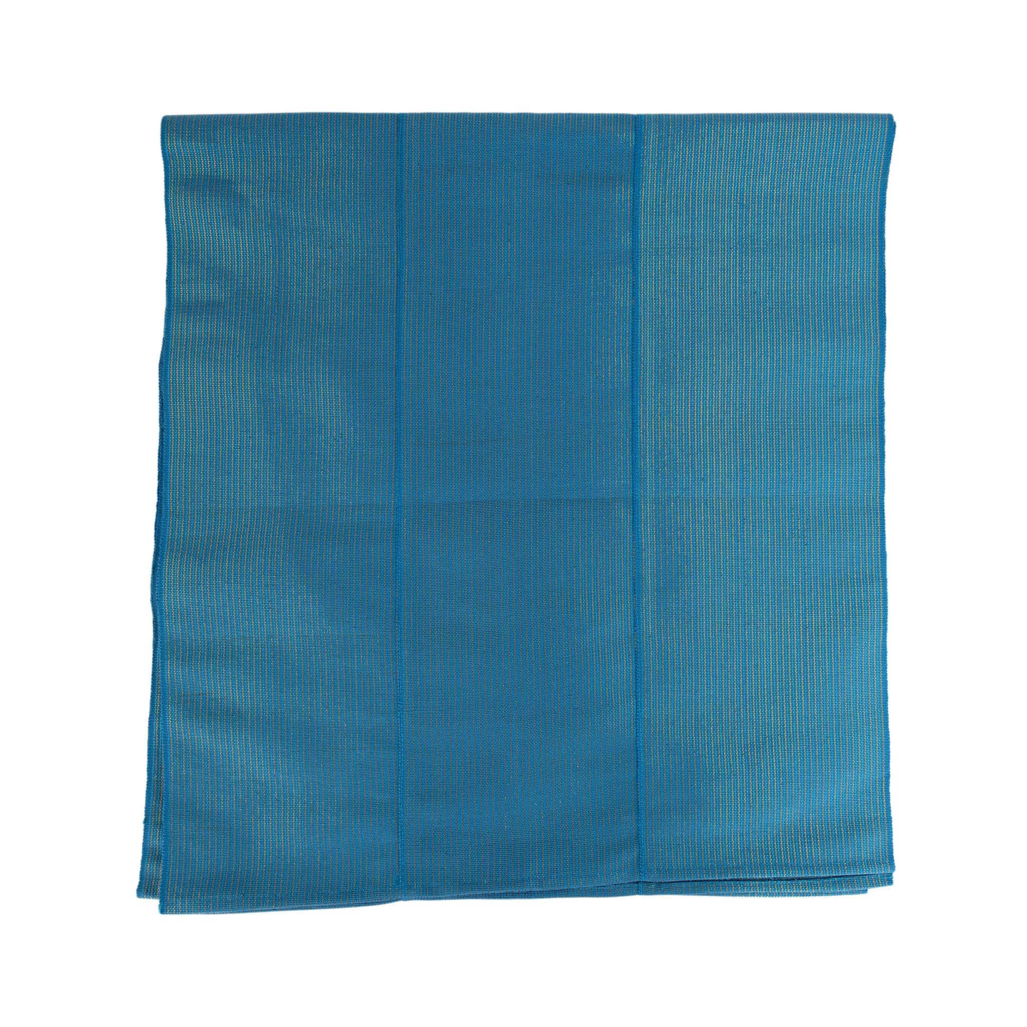 Aso Oke - Gele - Head tie Powder Blue (Cotton)