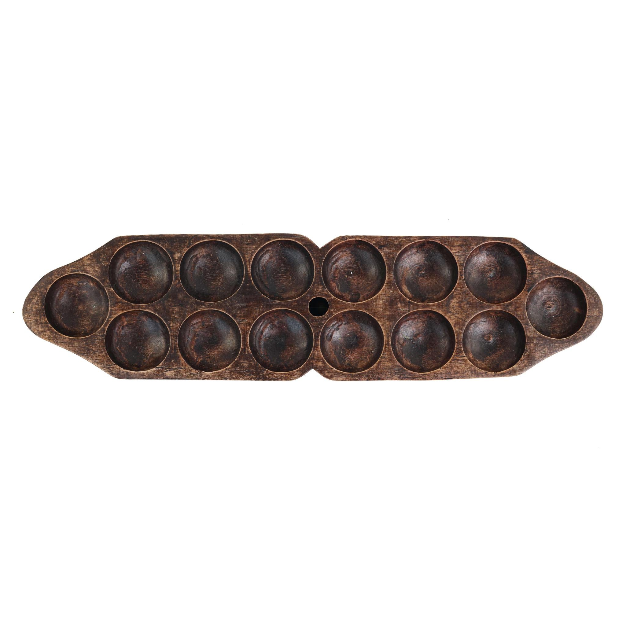 Hand carved Ayò - Mancala Game
