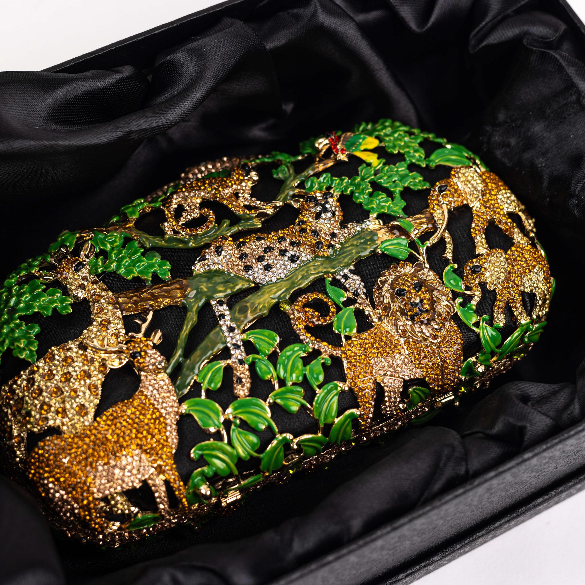 Animal Kingdom Clutch Purse