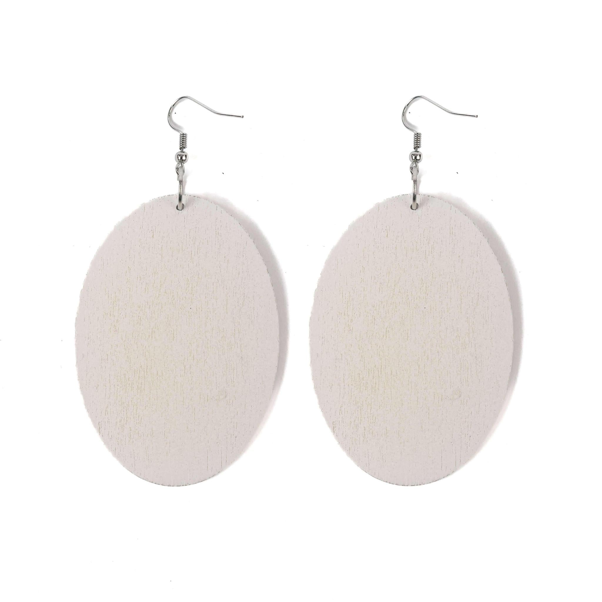 I love Jesus Wooden Earrings