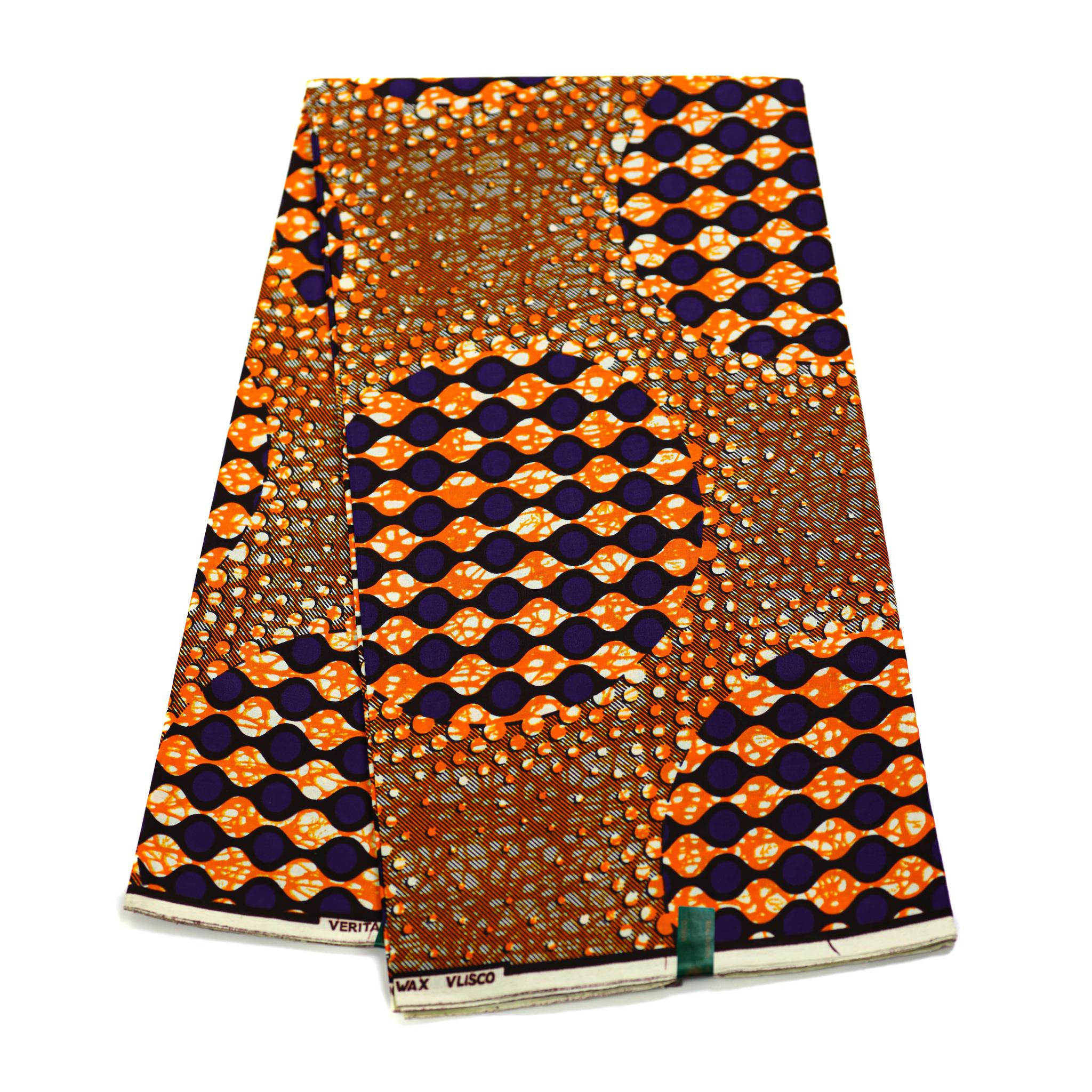 Orange Supreme Hollandais Wax