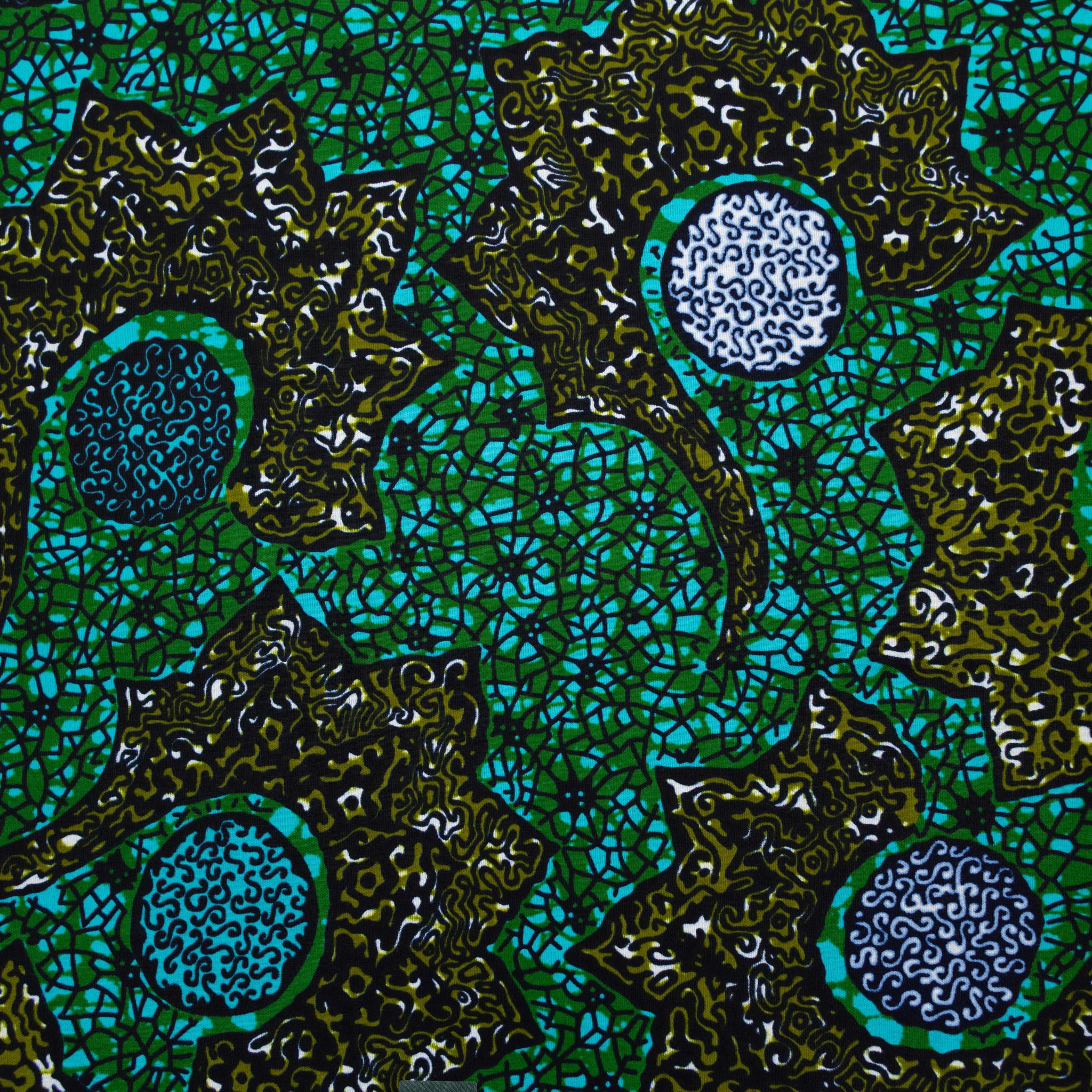 Green Wax Pint Fabric - 6 Yards