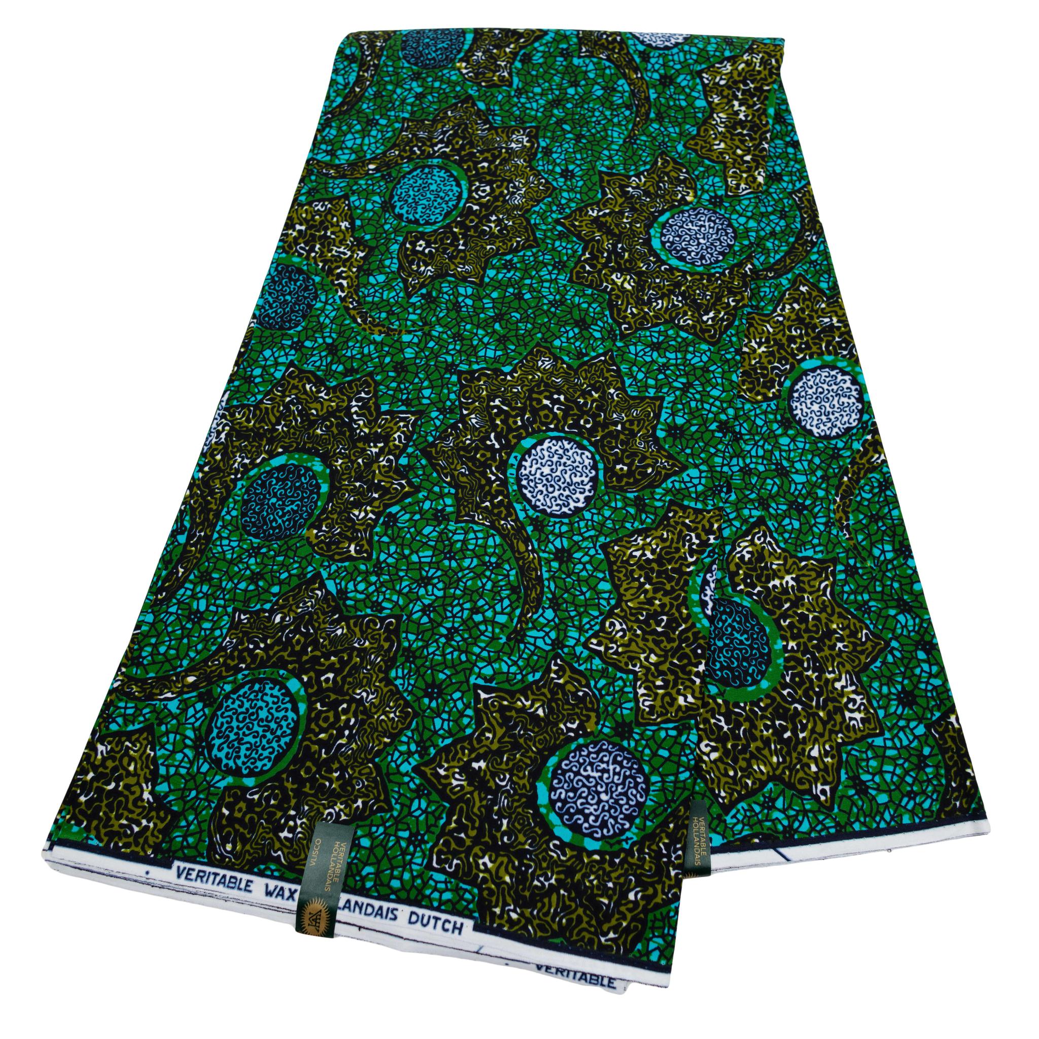 Green Wax Pint Fabric - 6 Yards