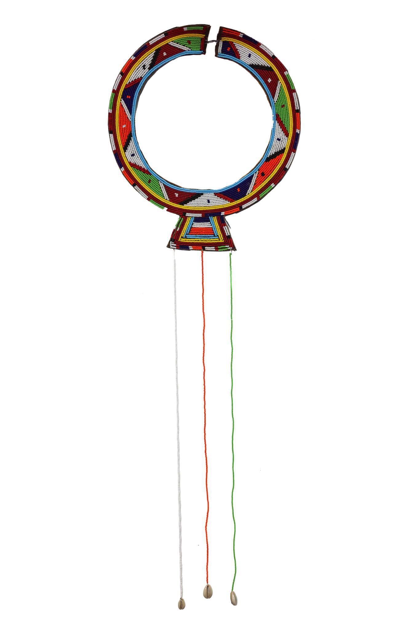 Maasai Traditional Beaded Necklace - MD