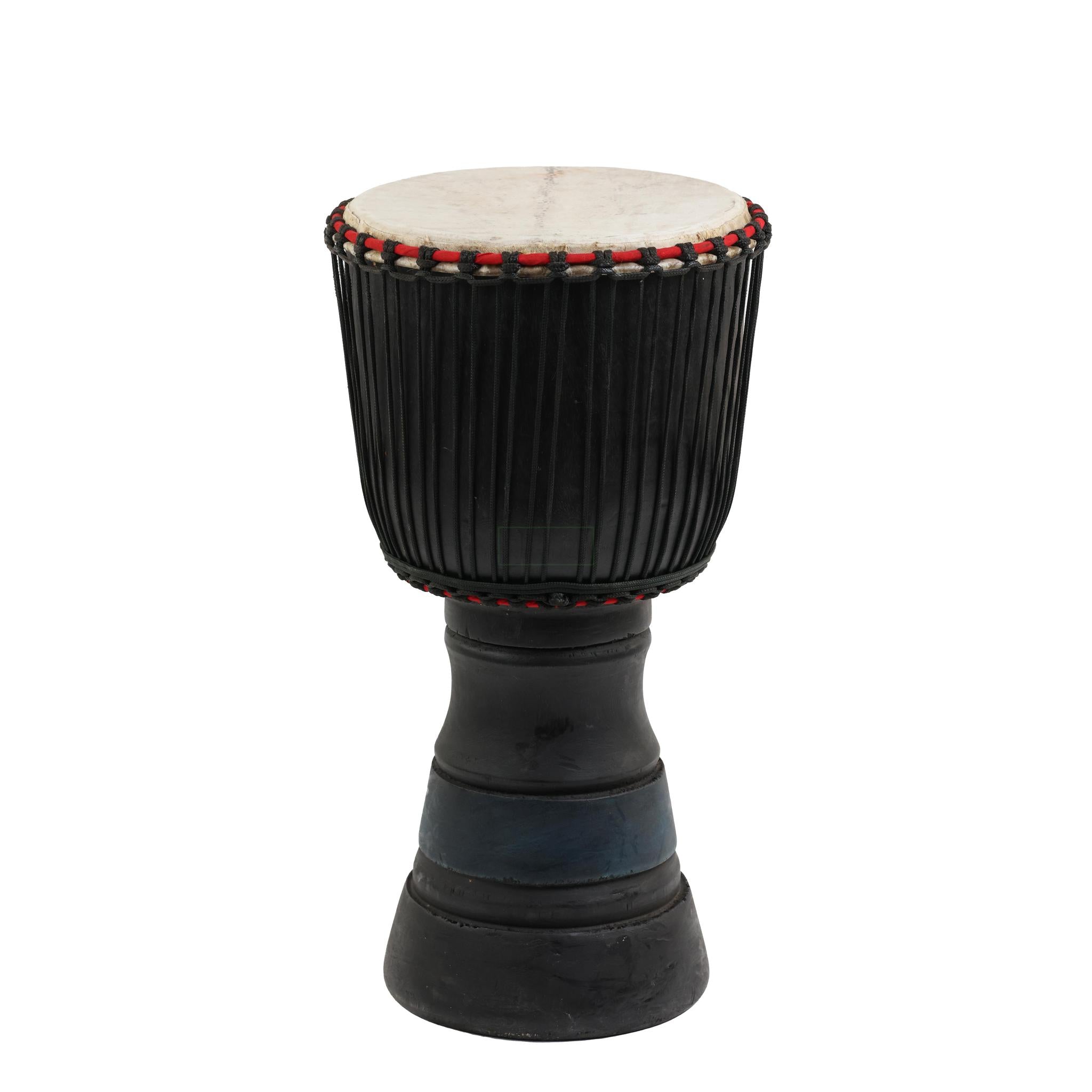 Black Djembe Drum - Large