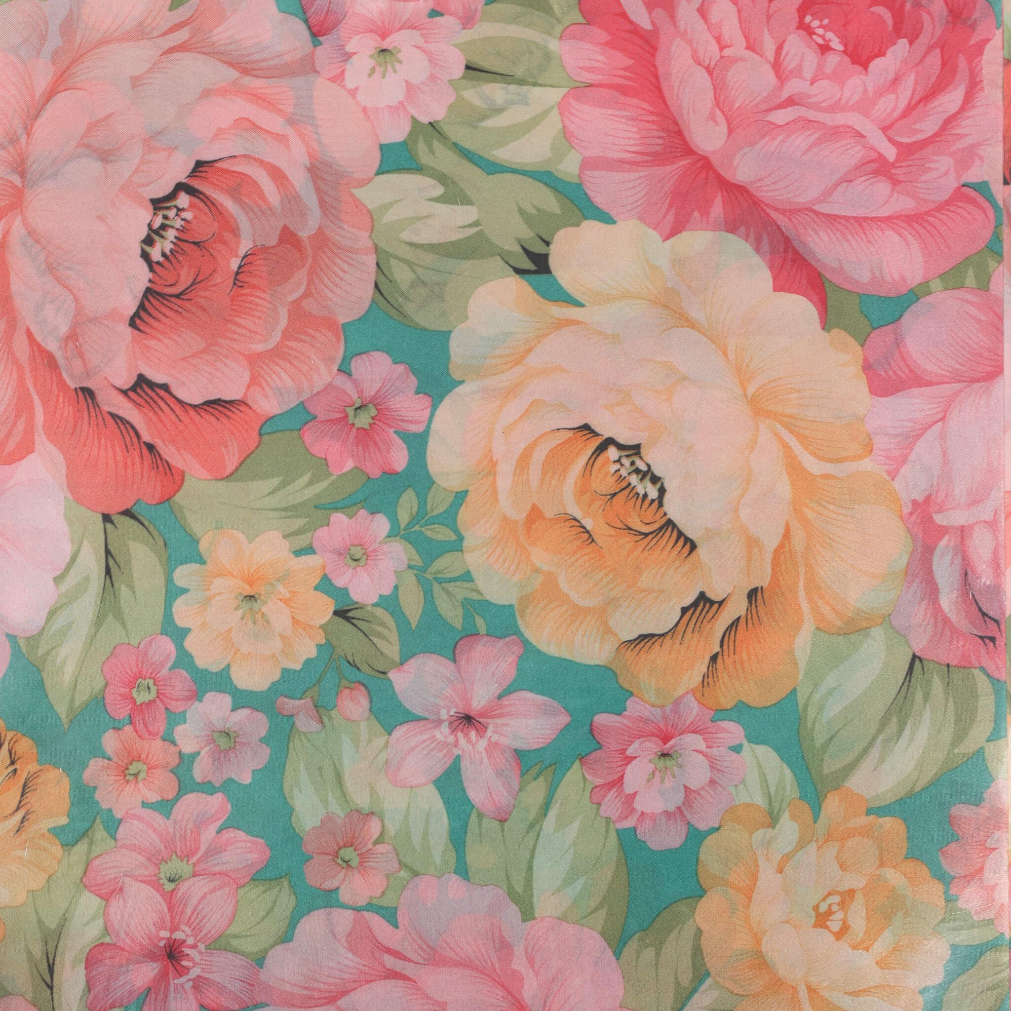 Peach Multi Petal 2pc Sego Gele