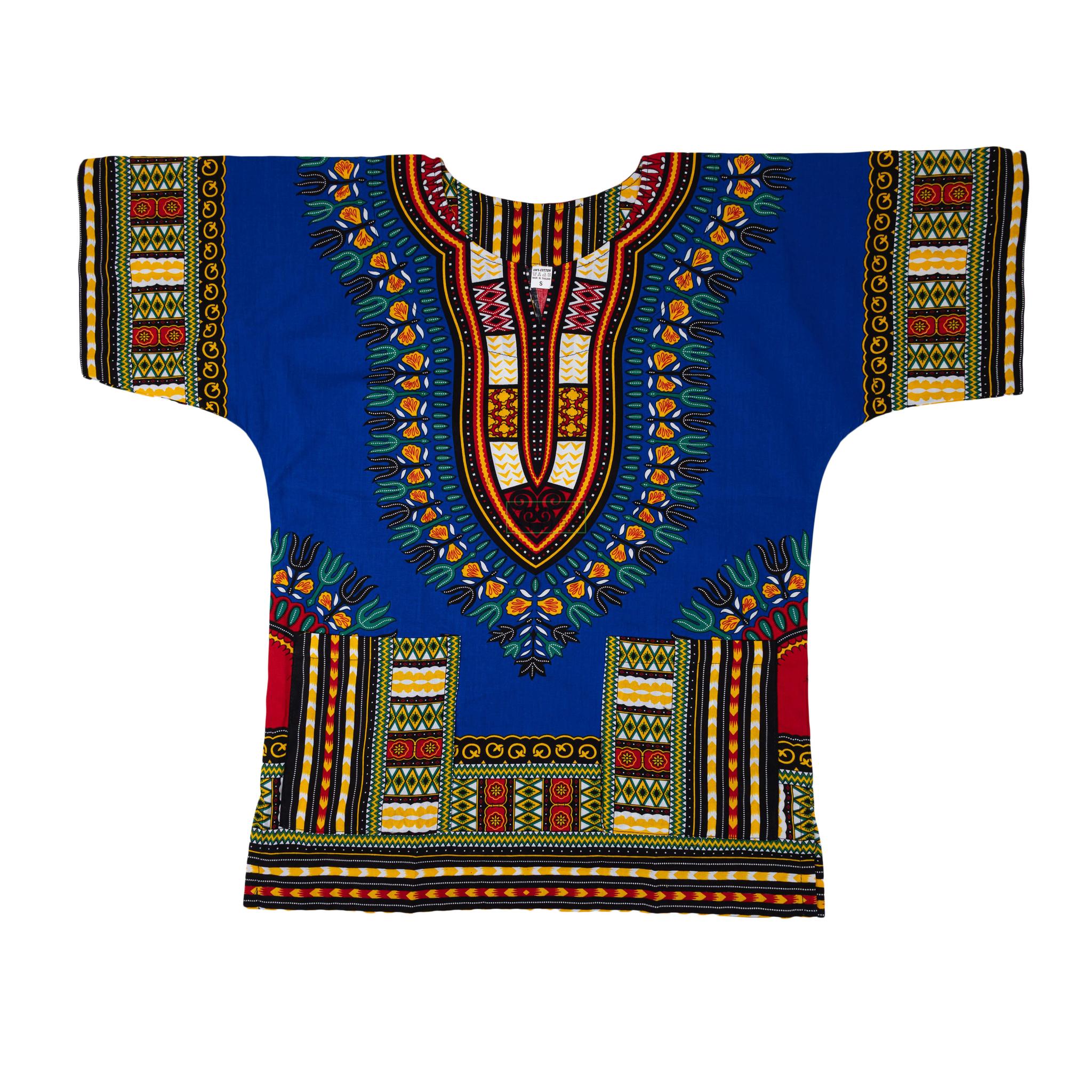Persian Blue - African Dashiki Shirt