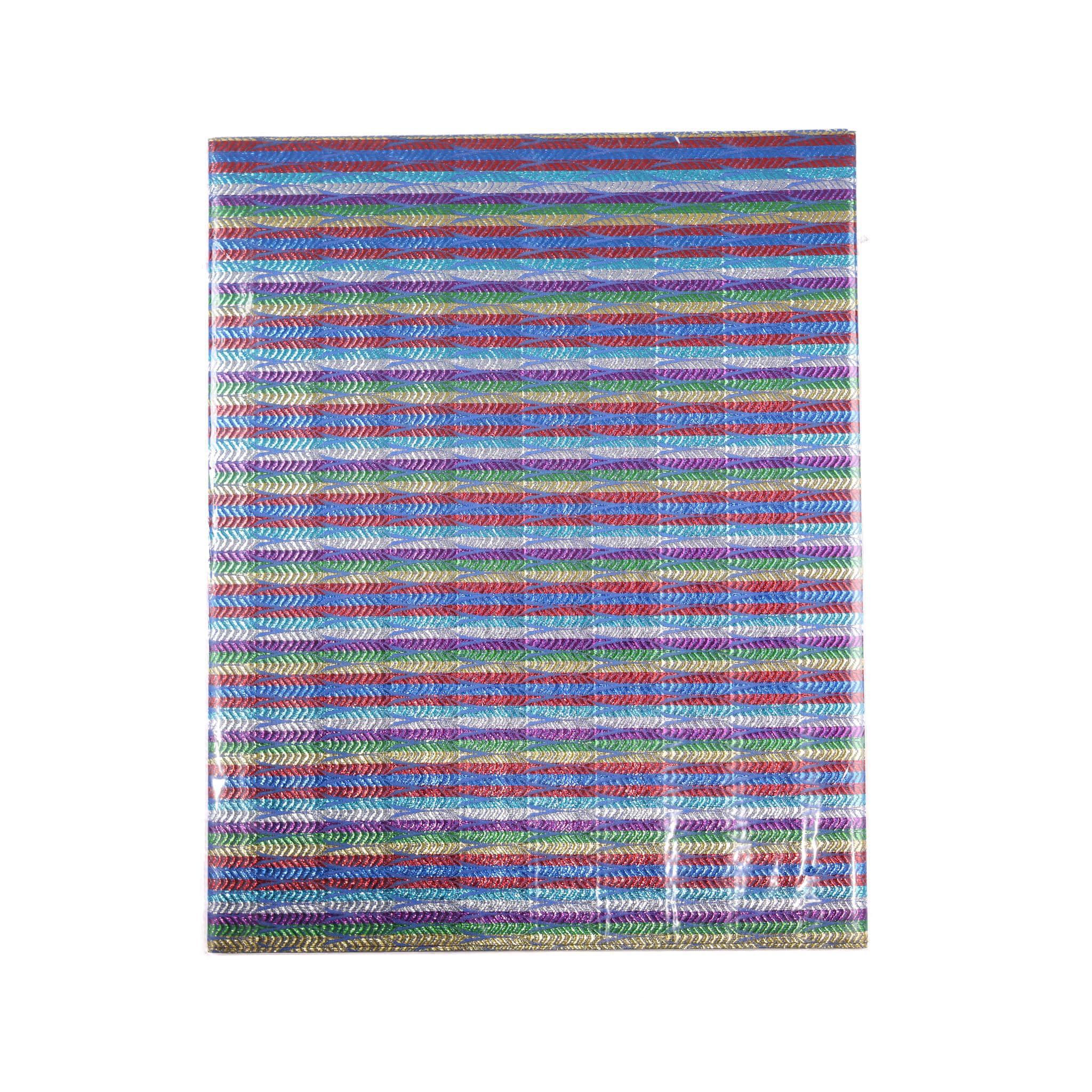 Blue Multi 2pc Sego Gele