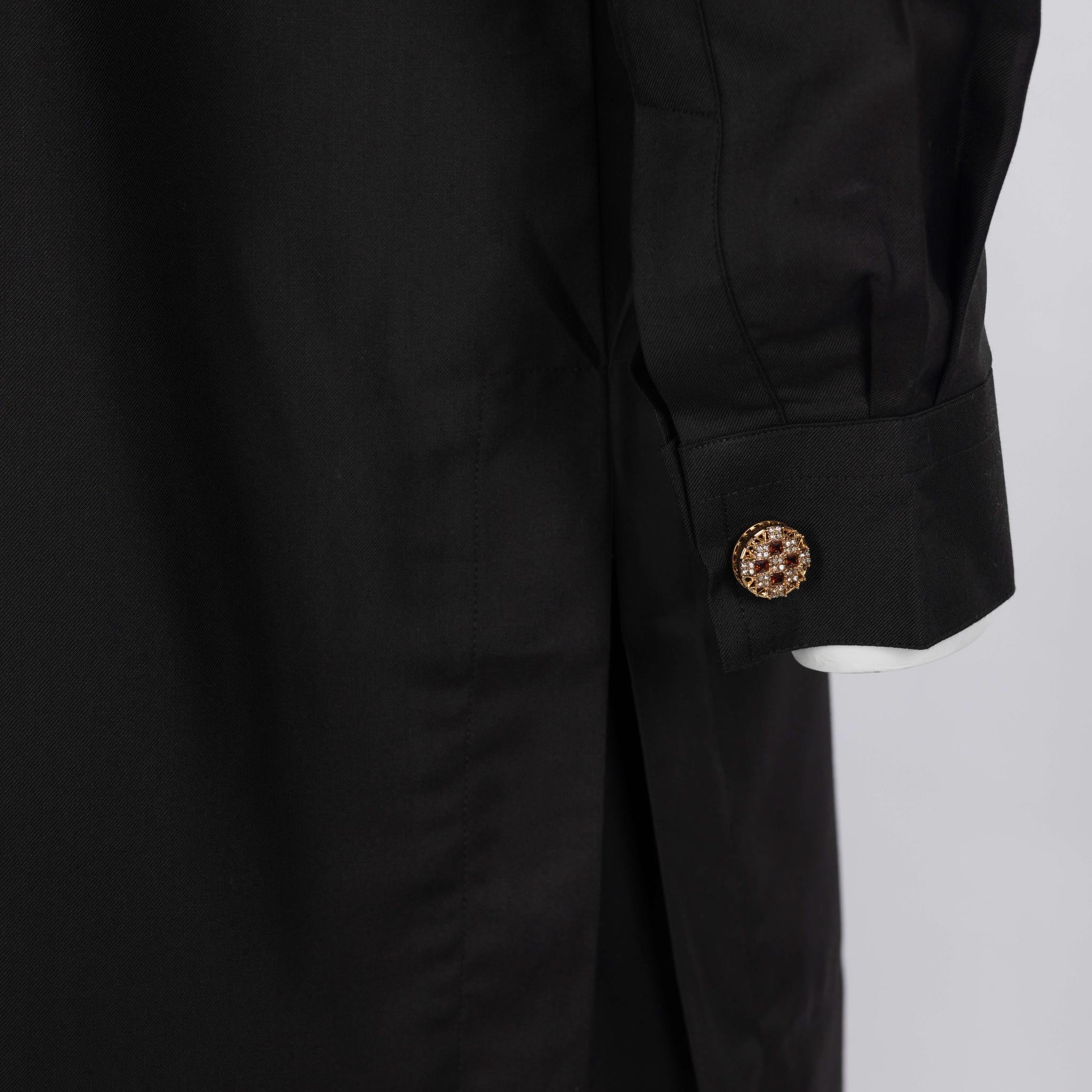 Black Suit w/Embroidery