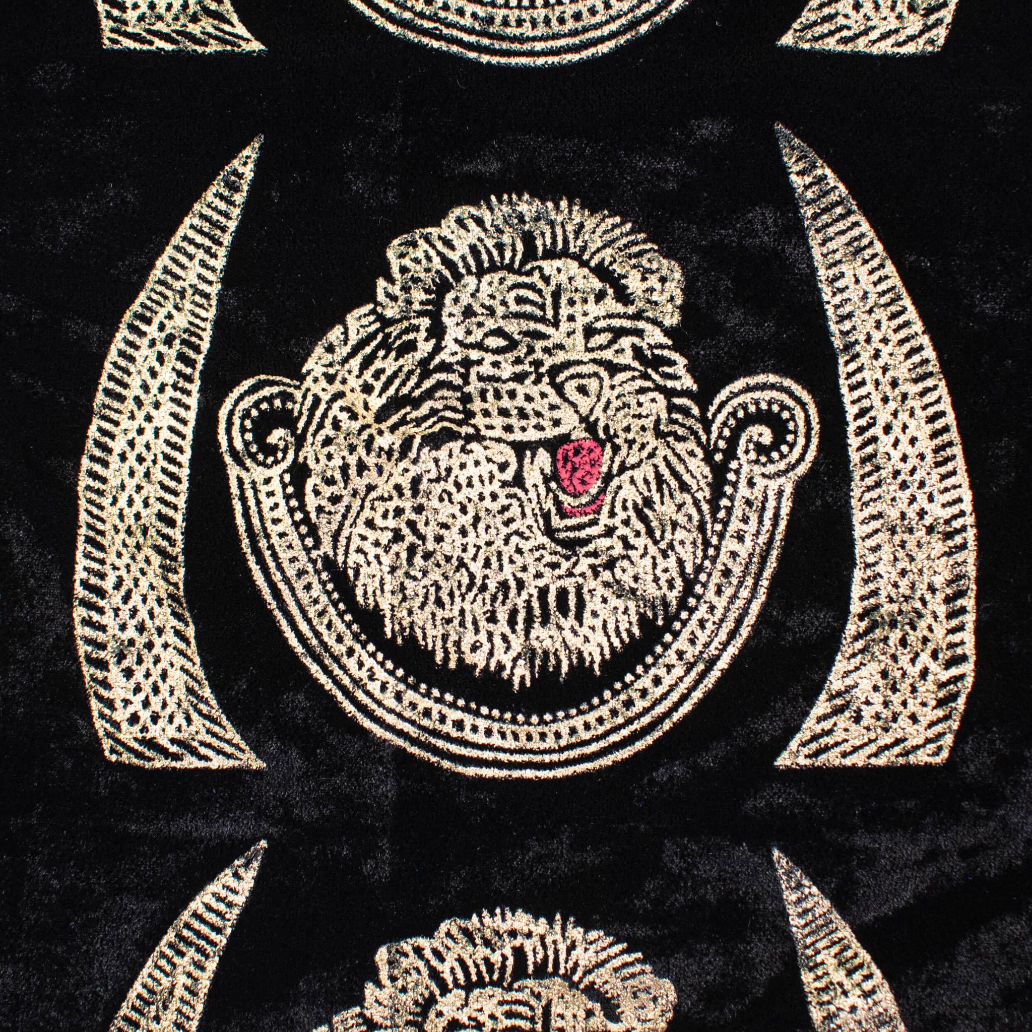 Black Traditional Nigerian Isiagu (Lion)