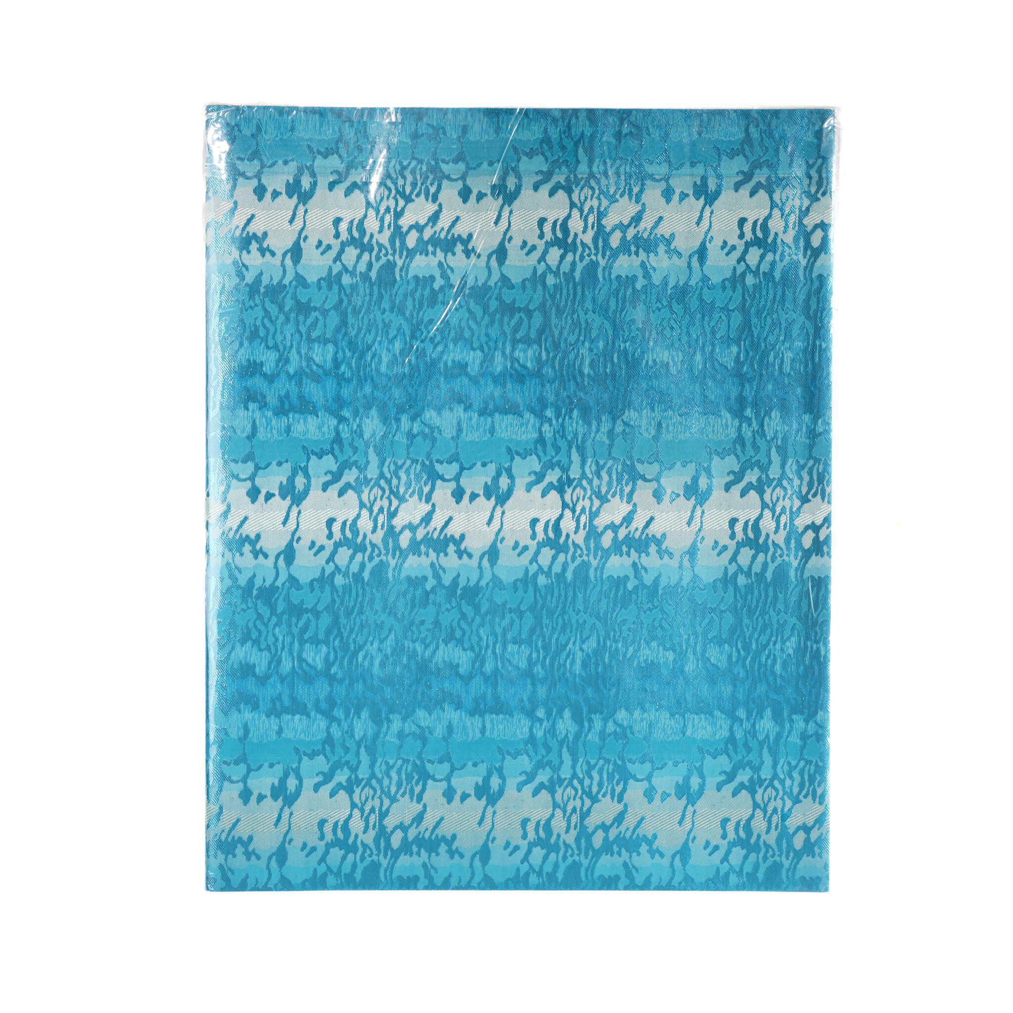 Teal & Silver 2pc Sego Gele