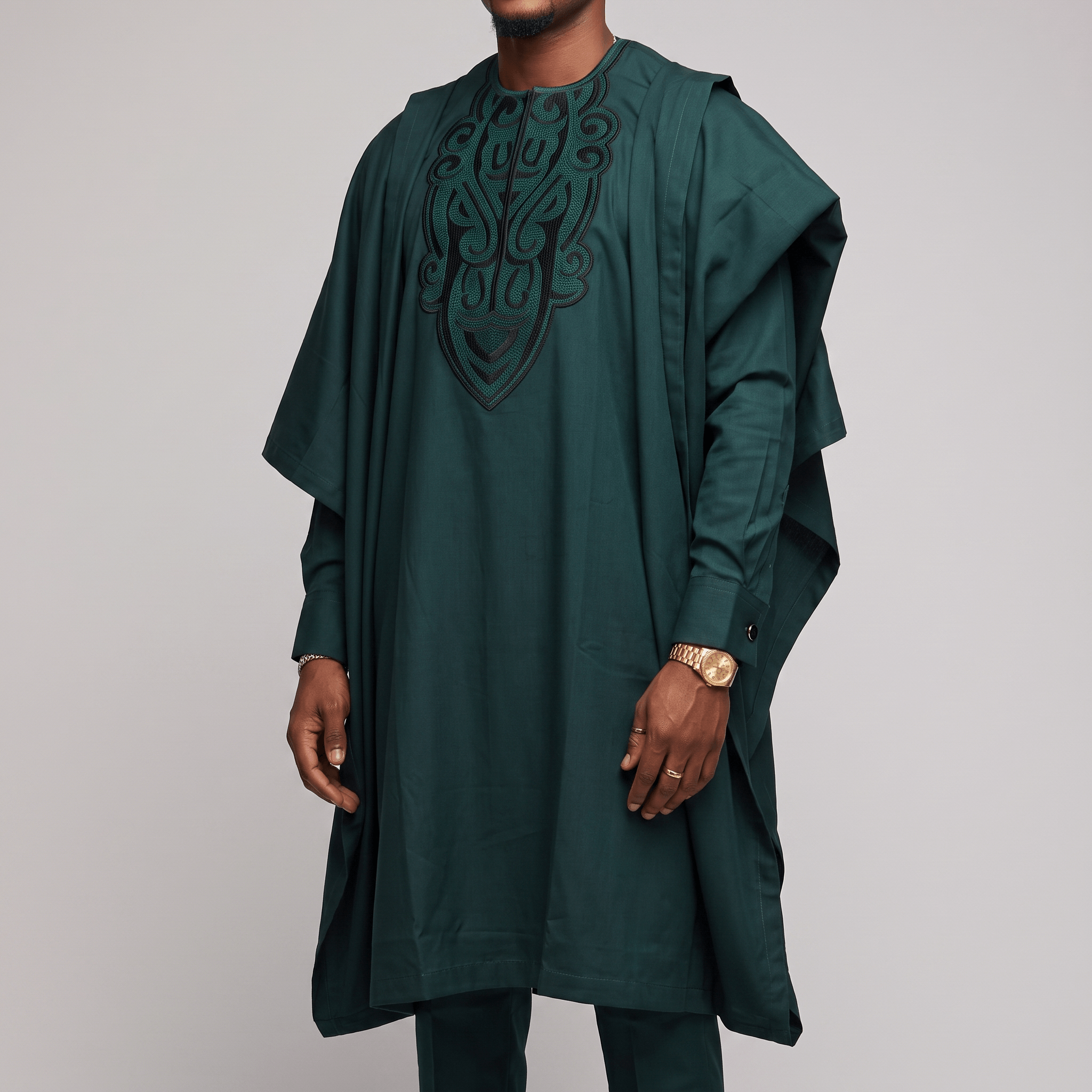 Men's Green Agbada