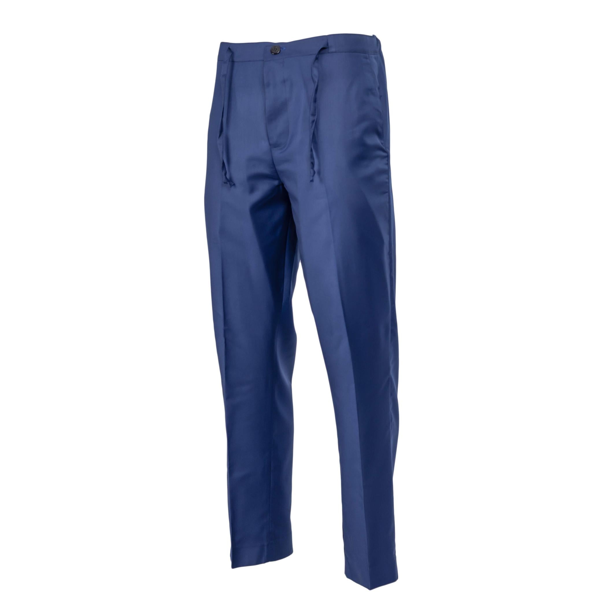 Navy Blue Etibo and Jewelry Suit