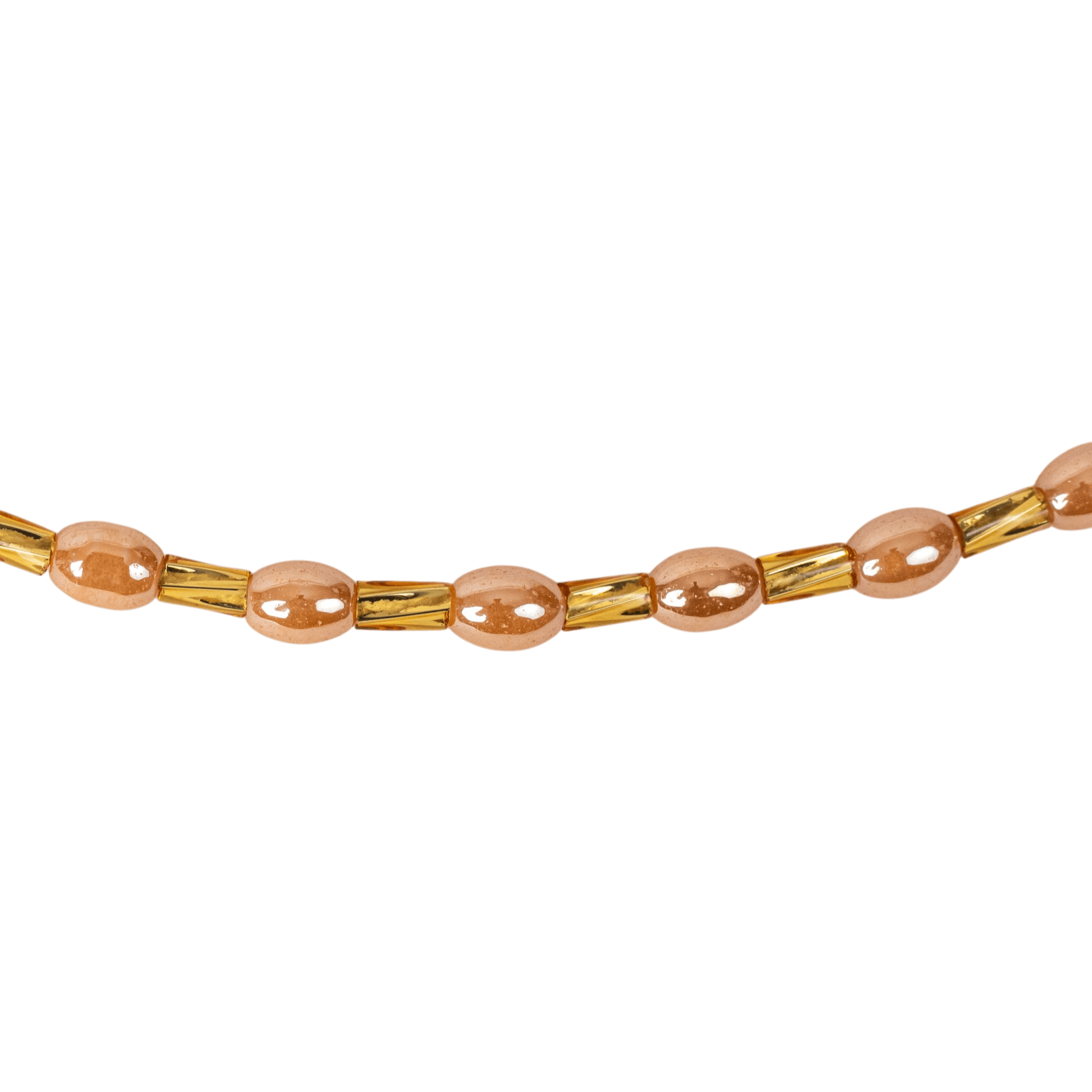 Champagne Radiance Tie-On Waist Beads