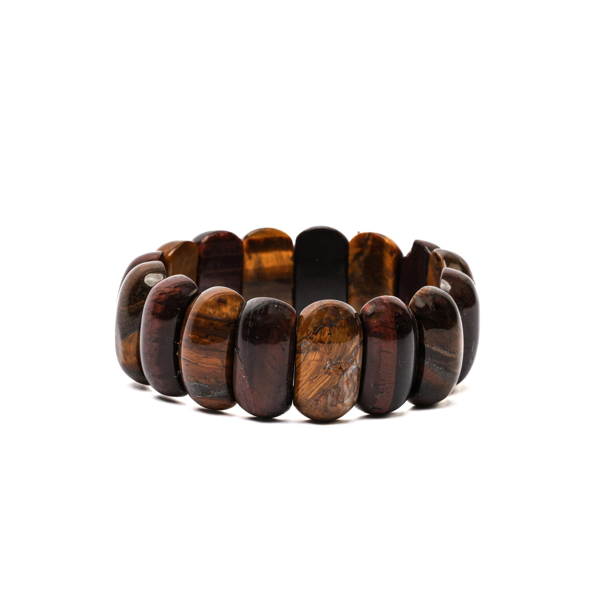 Brown Tiger Eye Beaded Bracelet