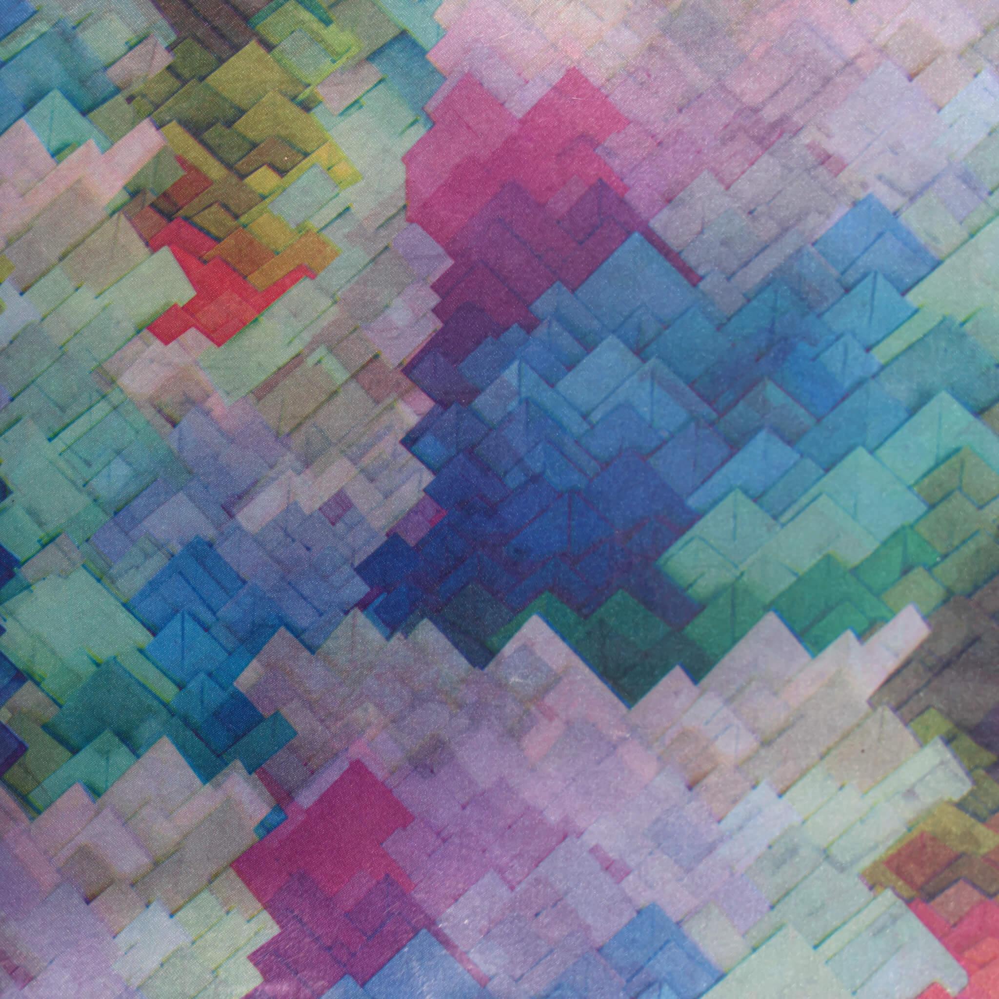 Blue Multi 2pc Sego Gele