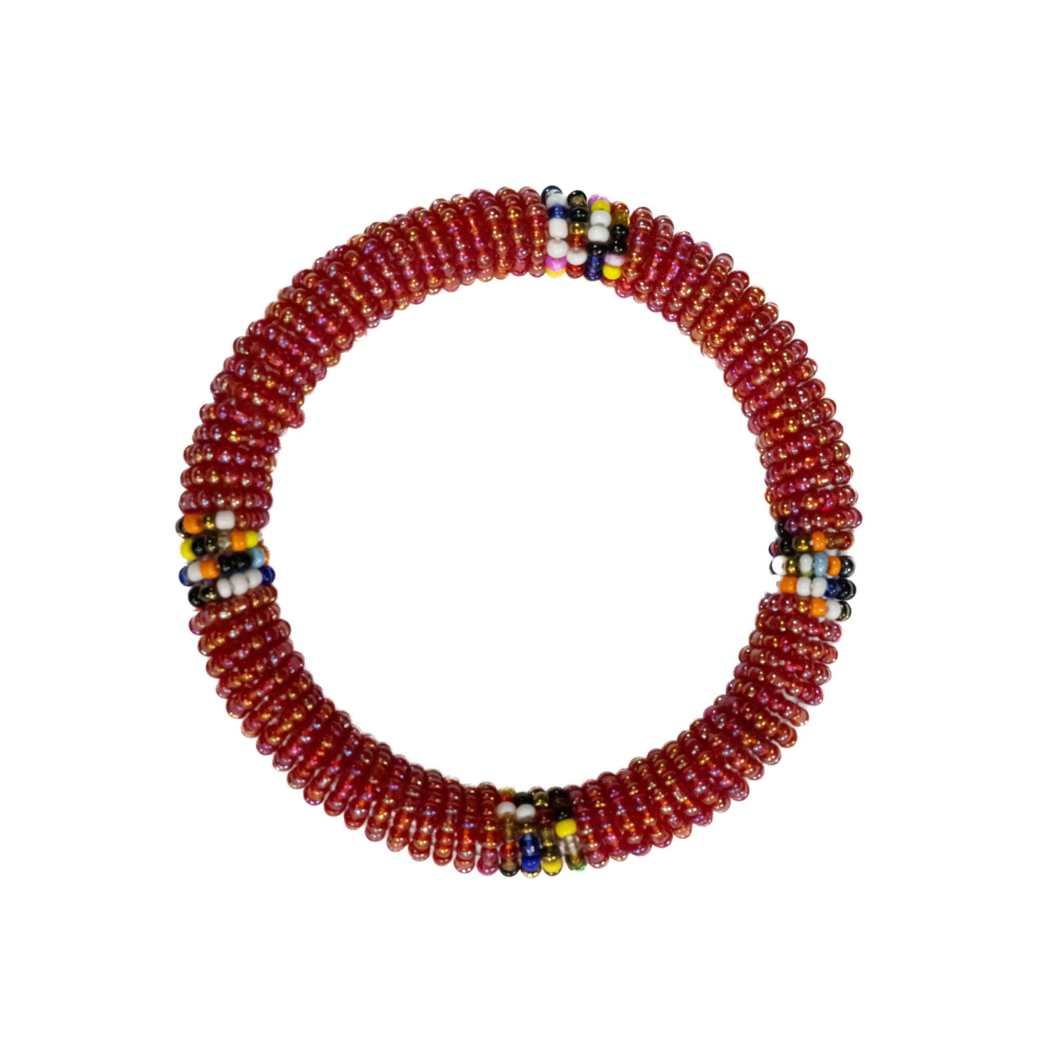 Authentic Handmade Maasai Beaded Bracelets from Kenya