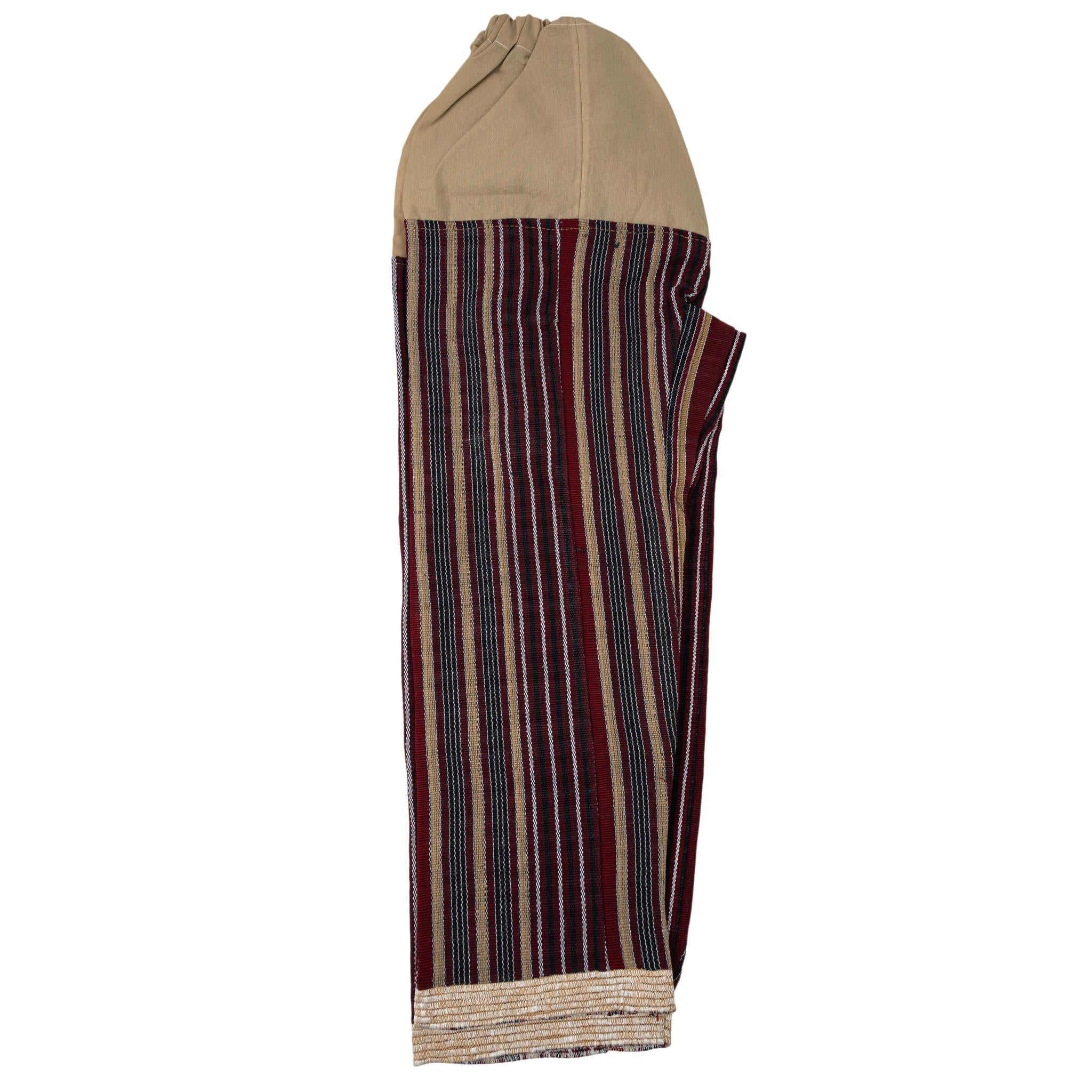 Boys Burgundy & Gold Aso-Oke Kids Set