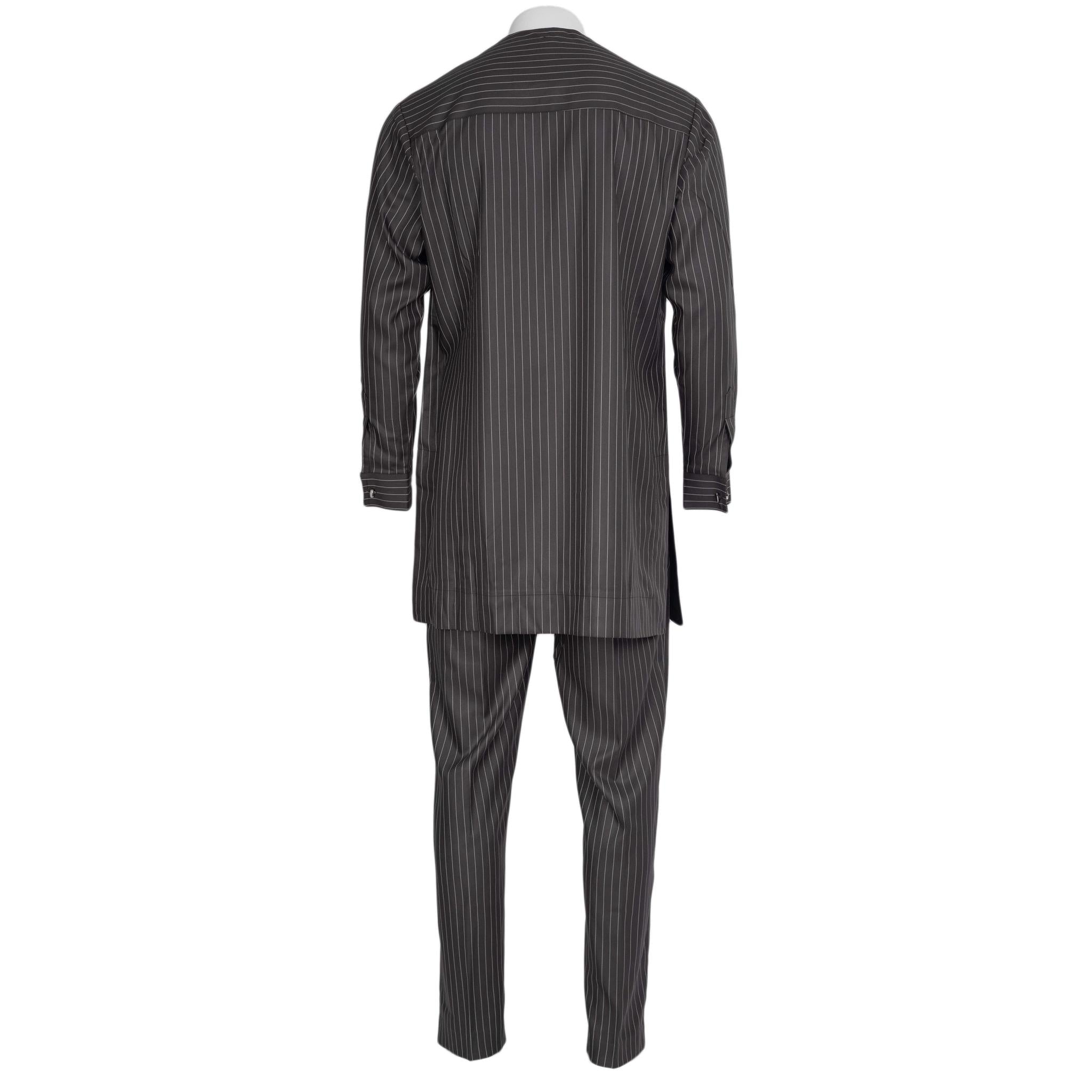 Gray Striped Mixed Set