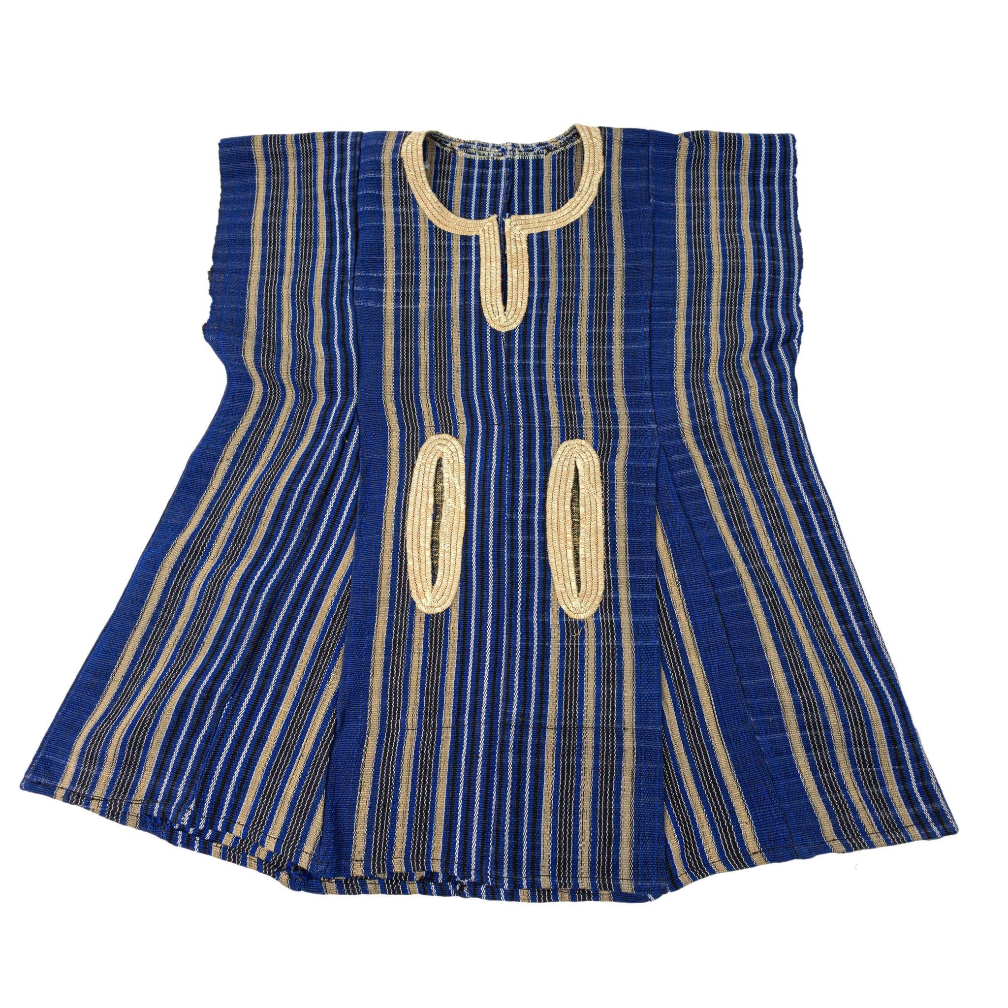 Boys Blue Aso-Oke Kids Set