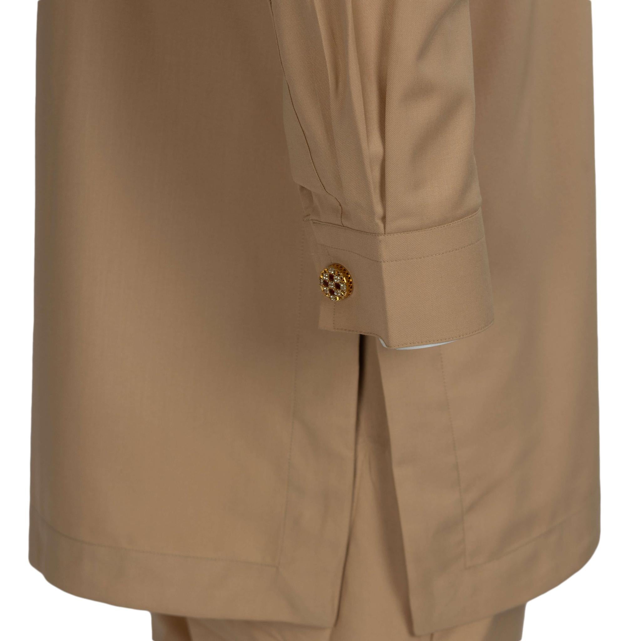 Tan and Blue Embroidery Set