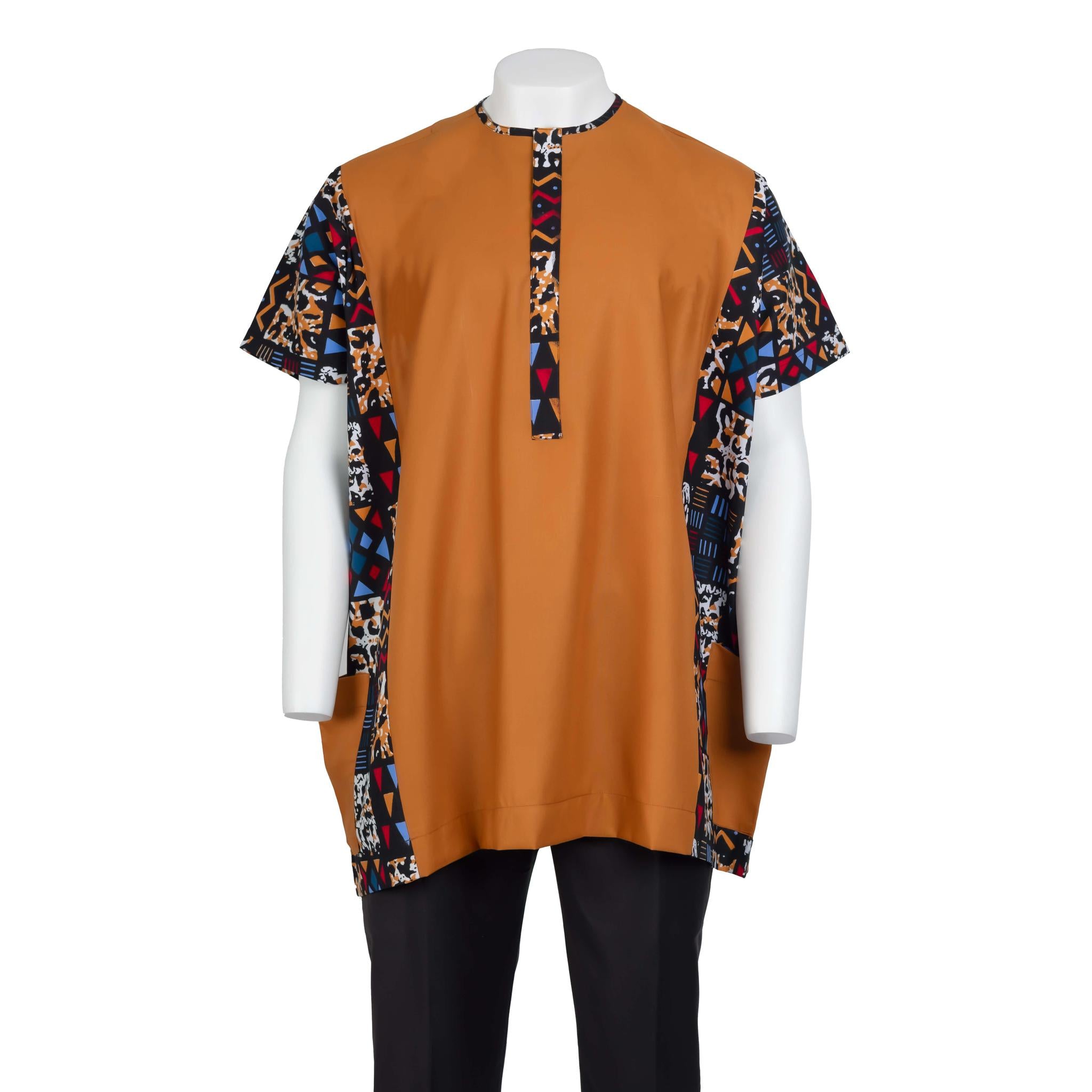 Ochre Men's Dashiki Pant Set