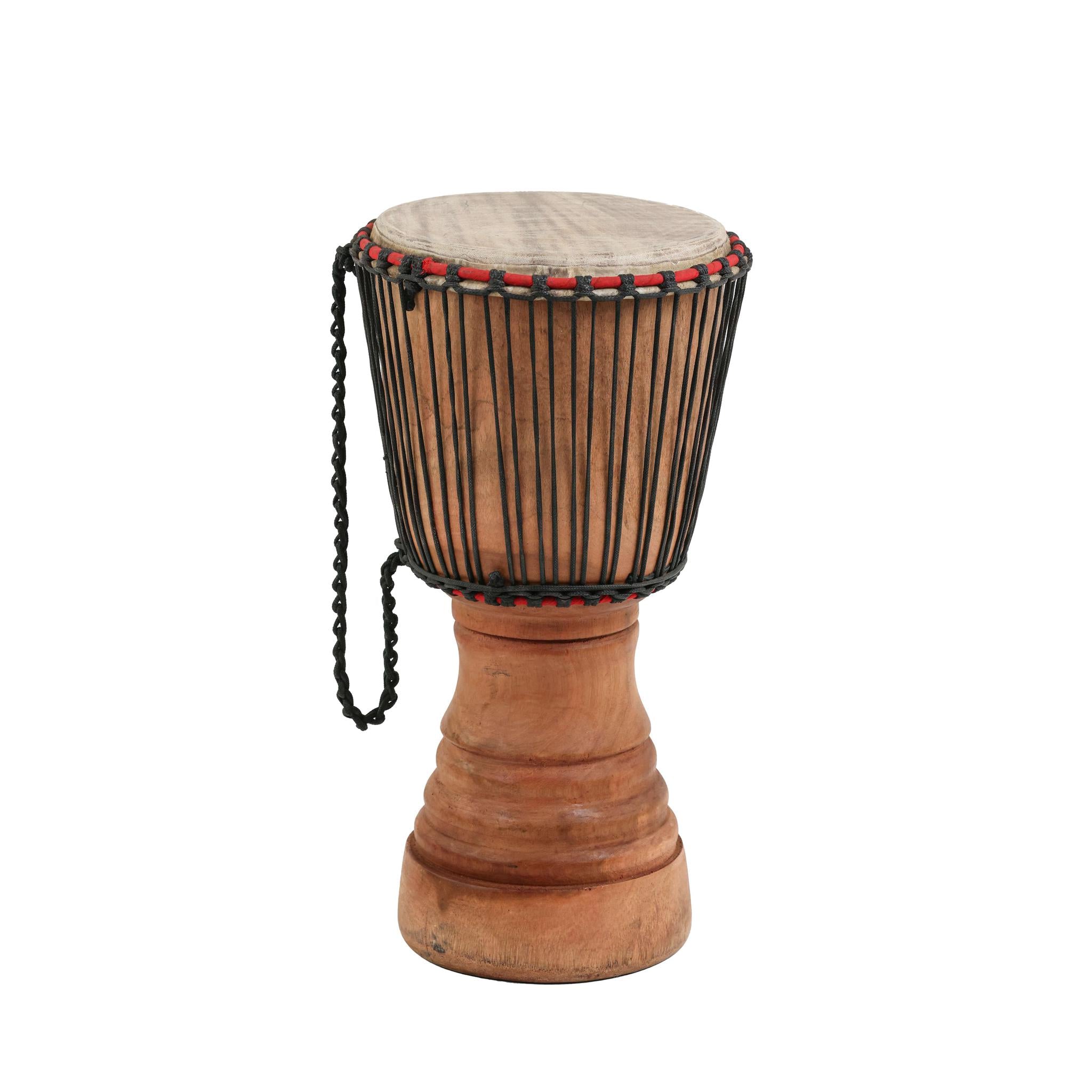 Wood Carving - Djembe Drum - Medium