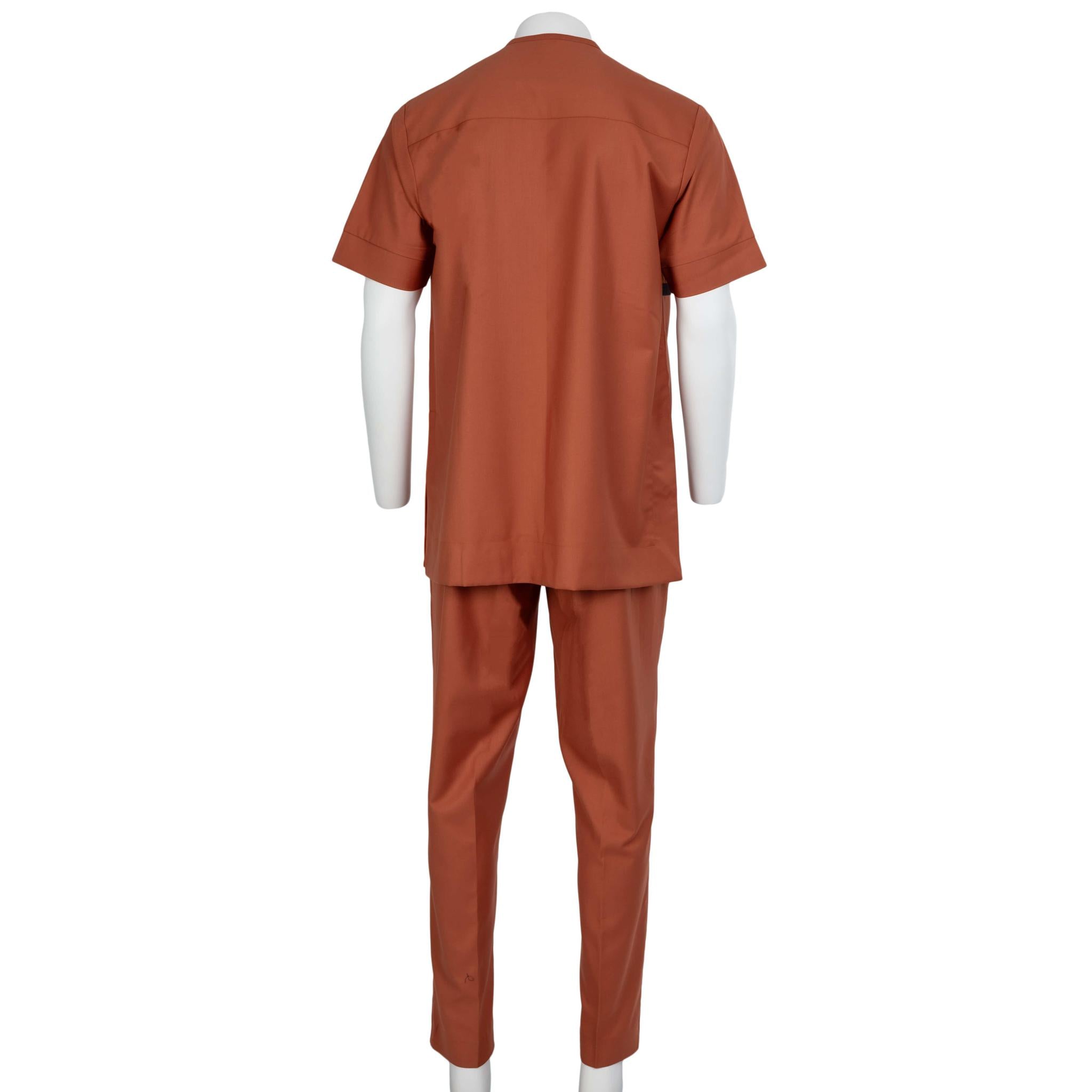 Orange Short Sleeve Set