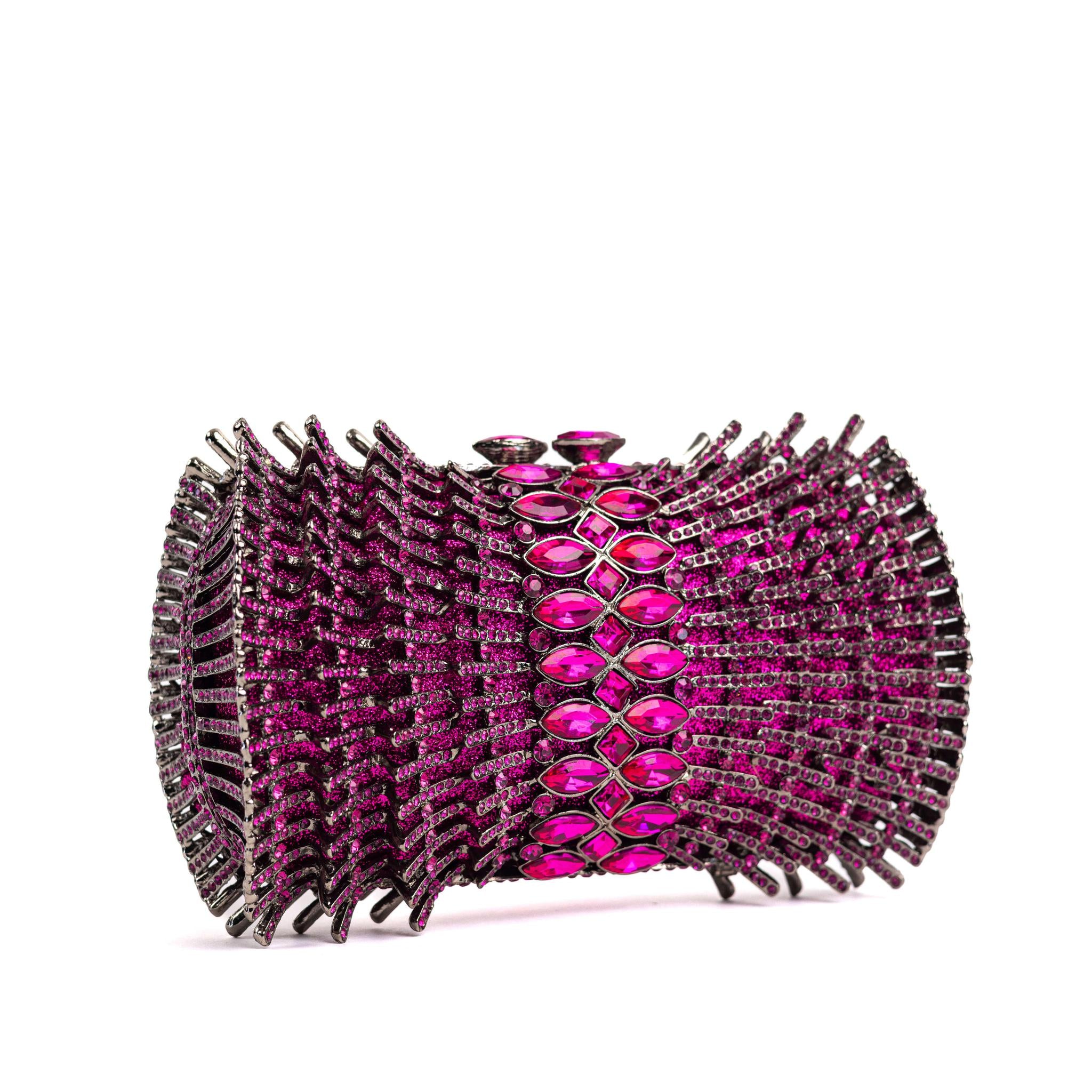 Pink Diamonds Clutch Purse