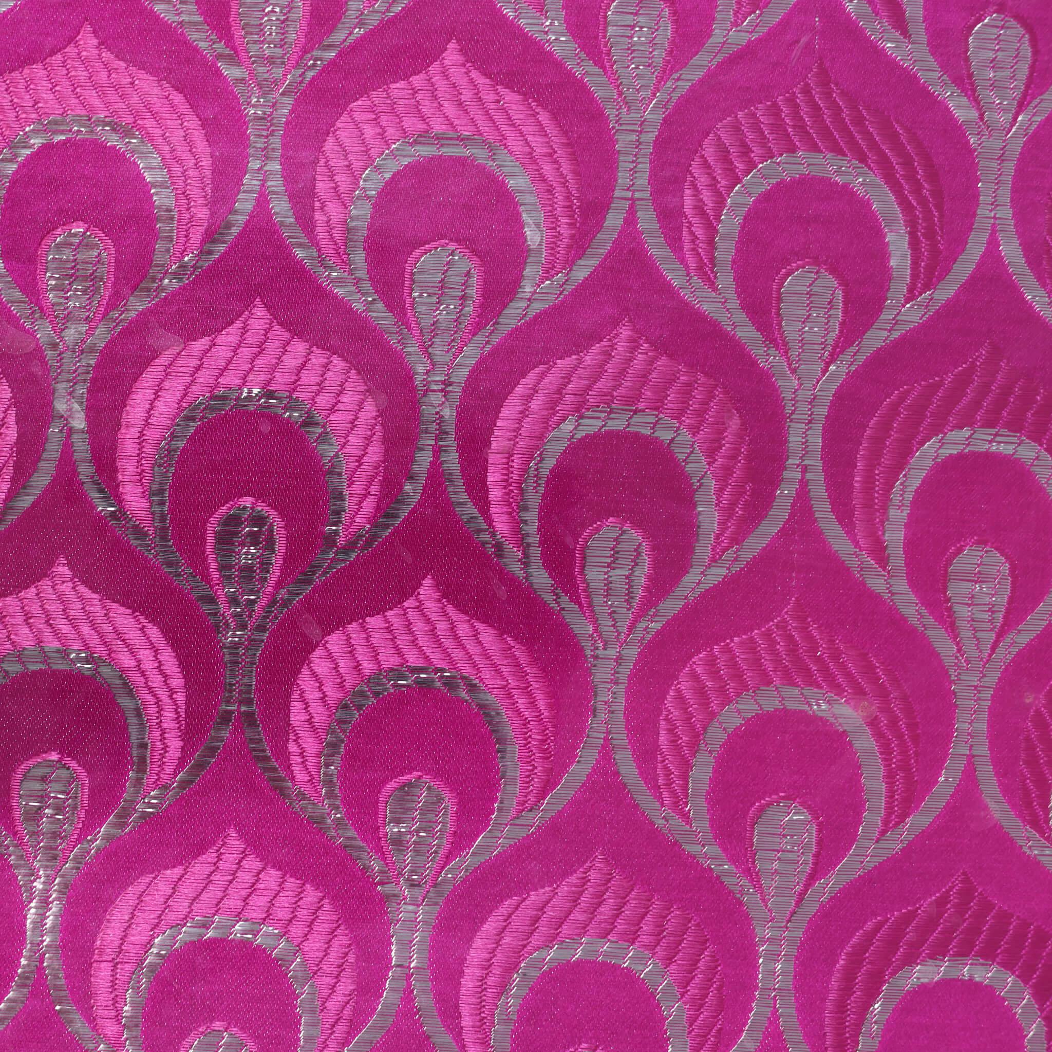 Pink & Silver 2pc Sego Gele