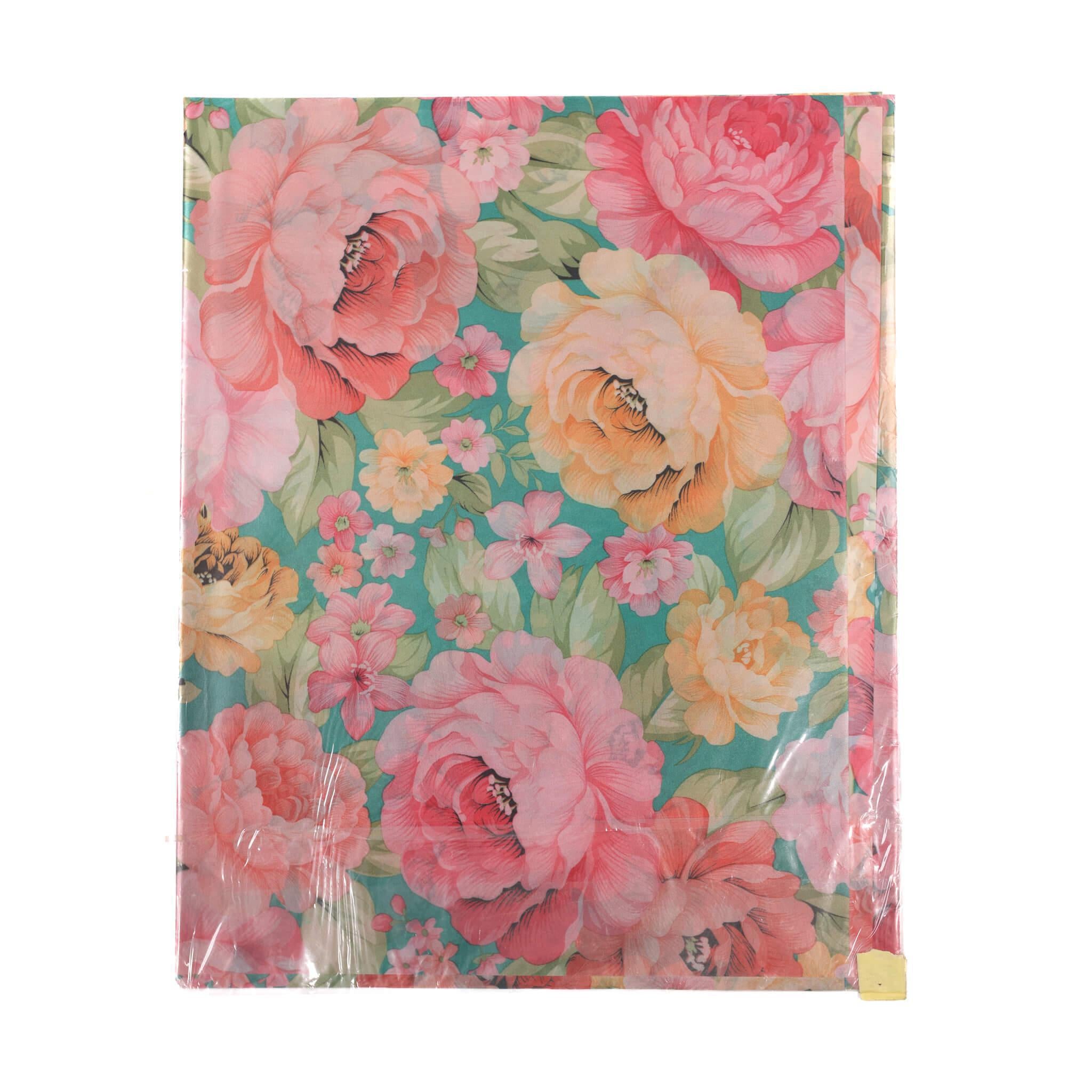 Peach Multi Petal 2pc Sego Gele