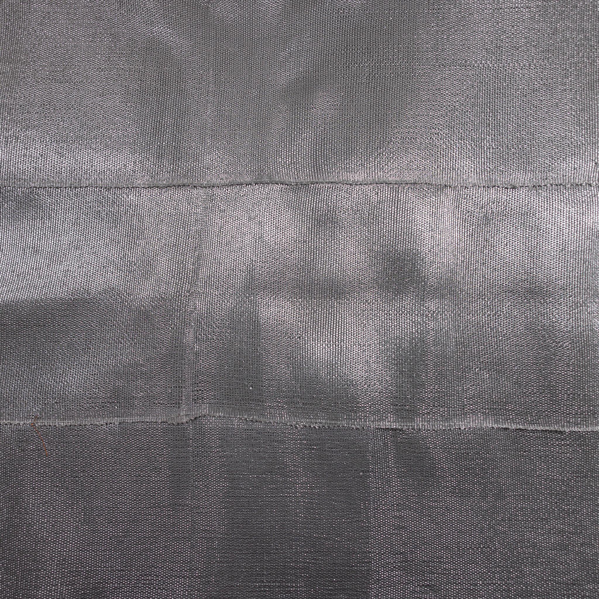 Aso Oke Gele - Headwear - Metallic Sliver