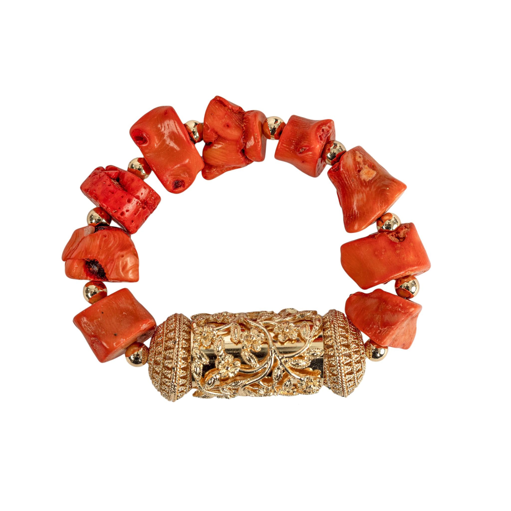 Original Coral Jewelry Two Step Choker Set