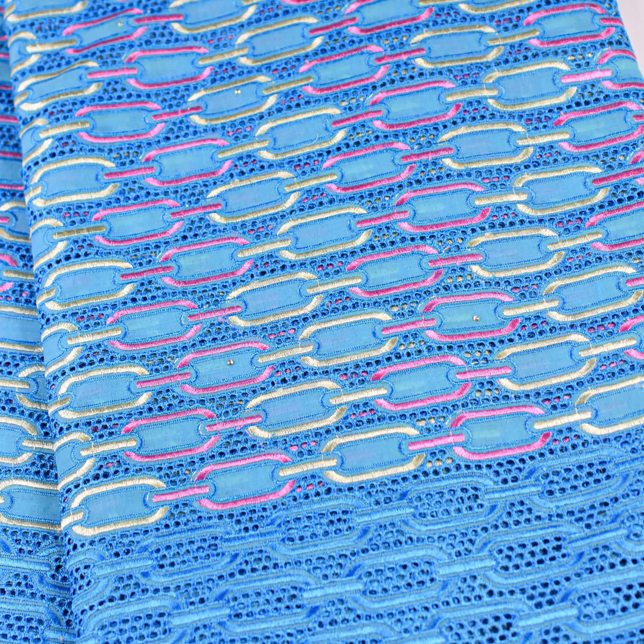 Blue Link Lace
