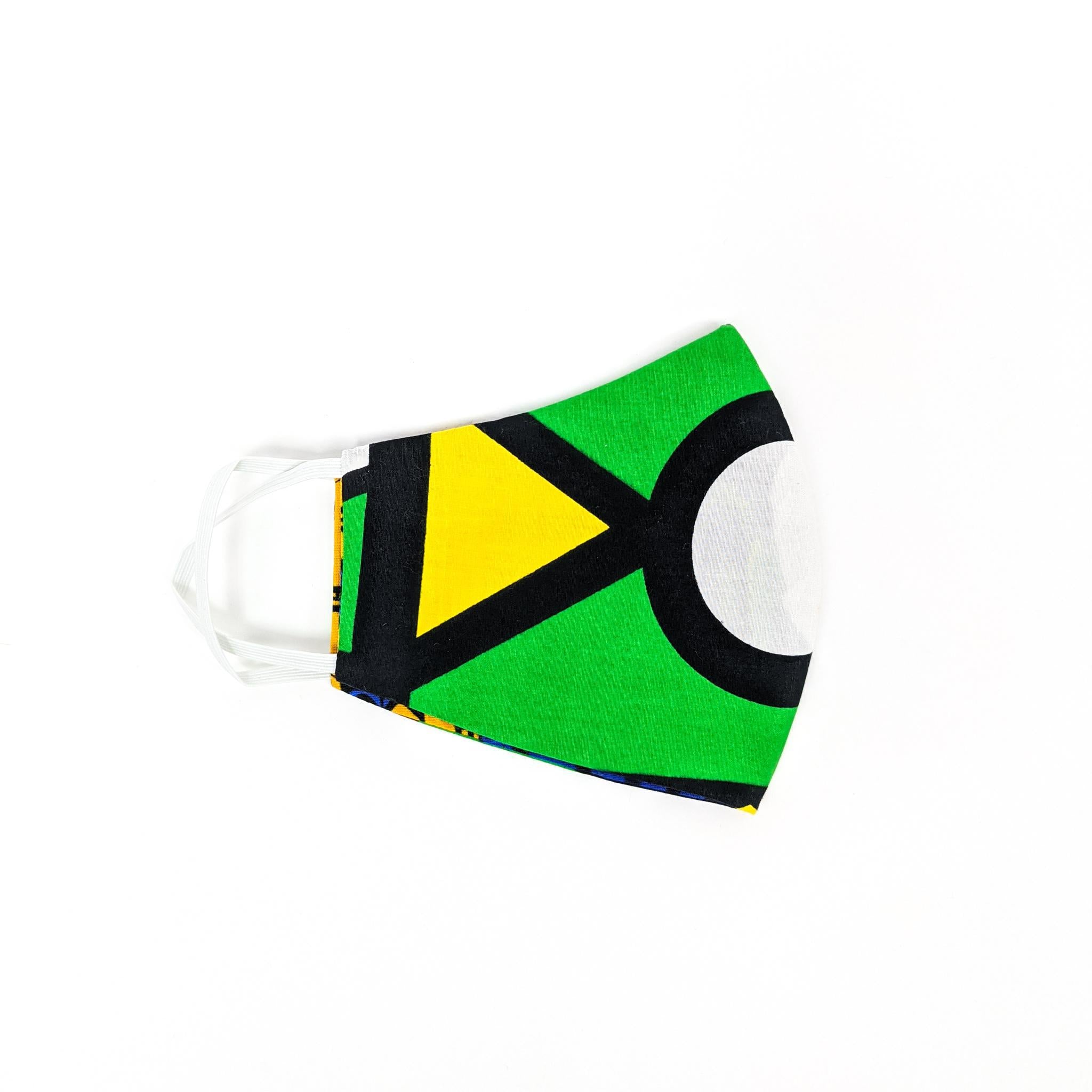 Ankara Face Mask with Disposal Filters