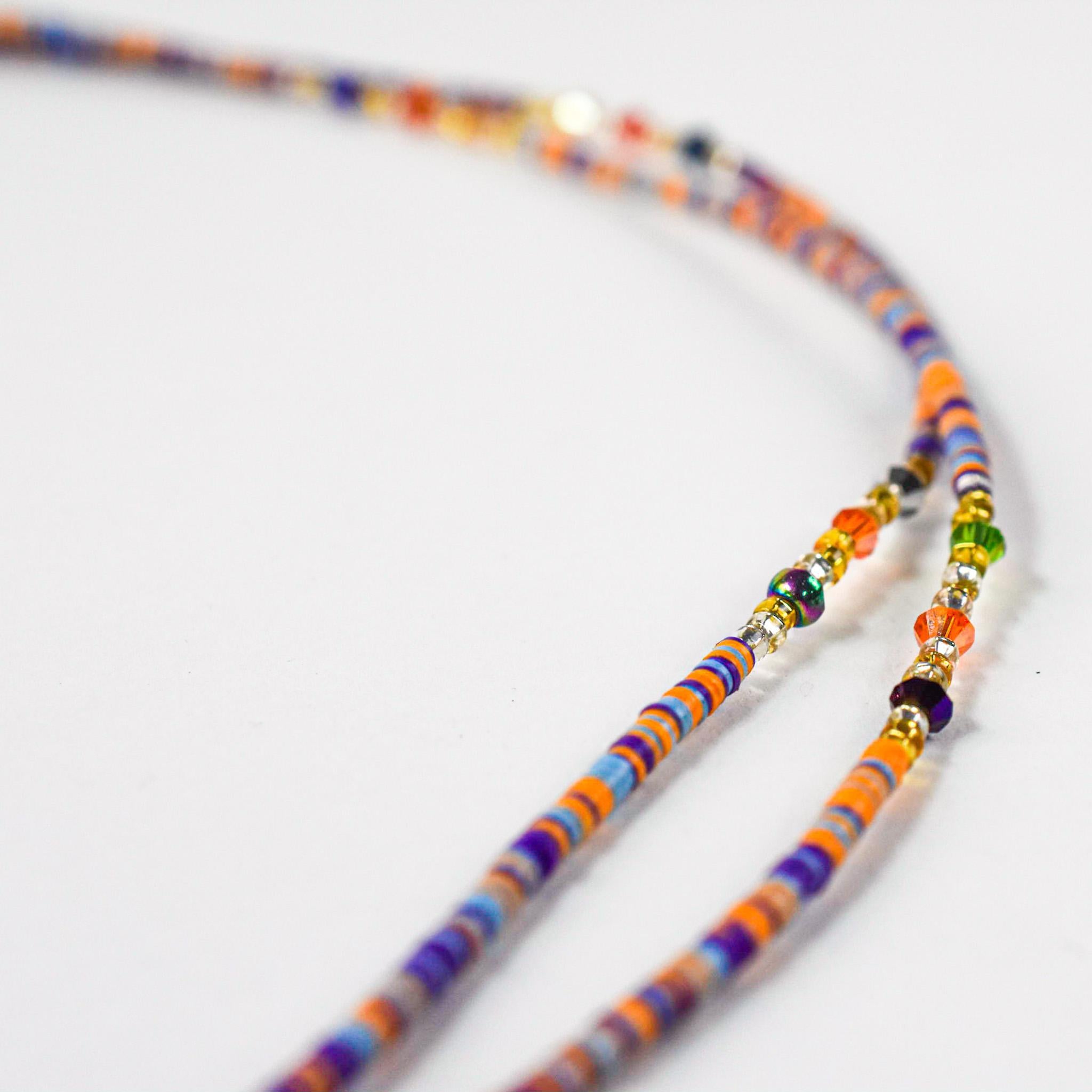 Multicolored Clasp Waist Beads
