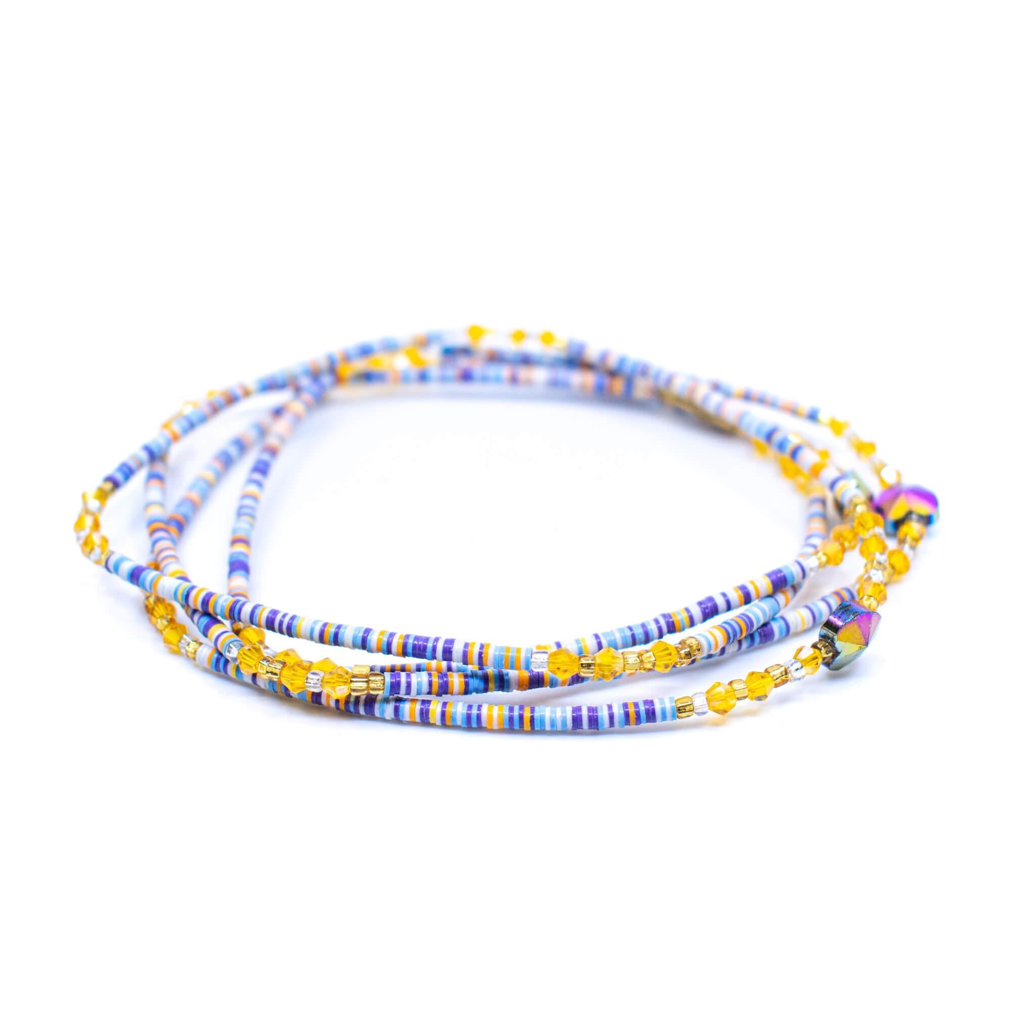 Baby Blue Fulani Waist Bead