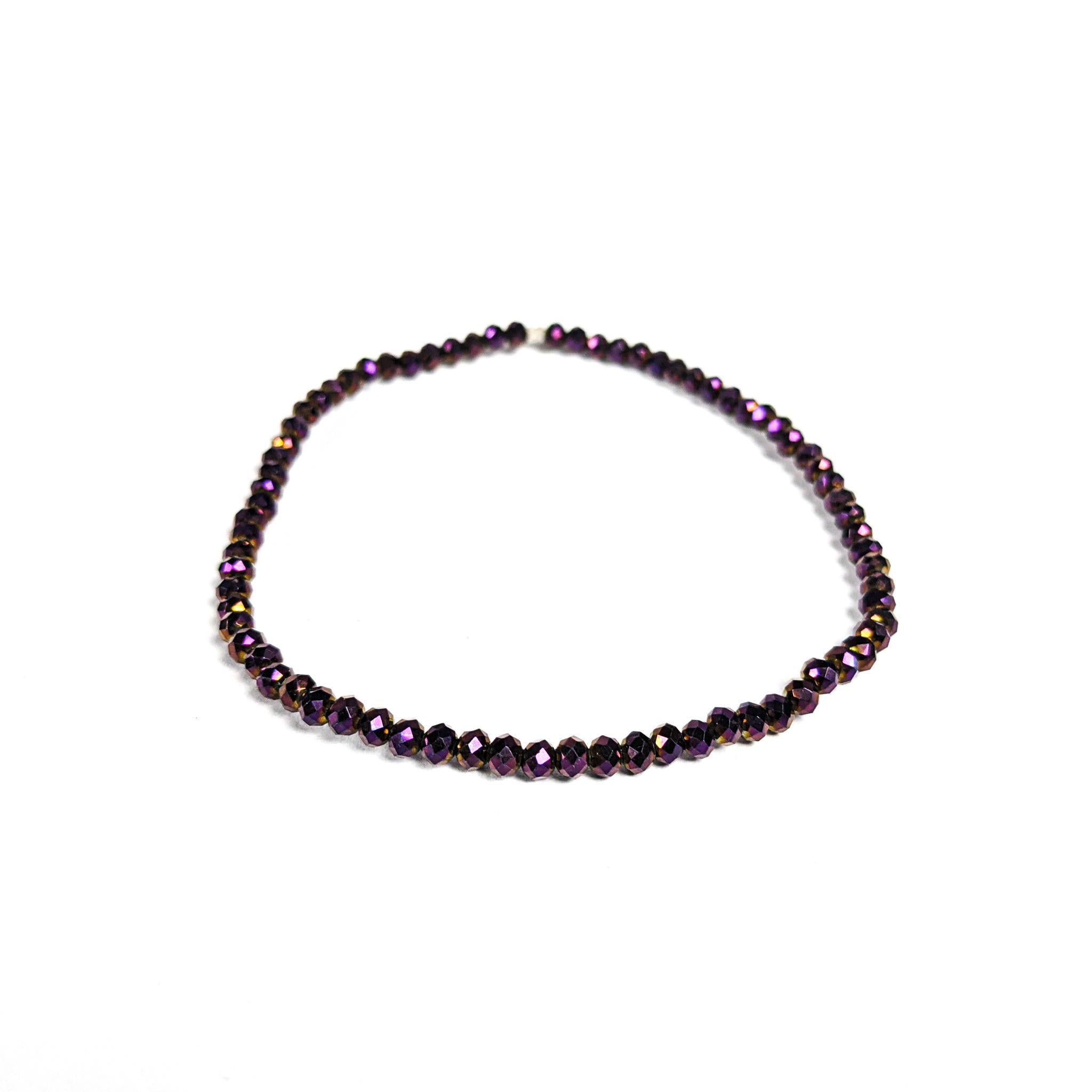 Purple Anklet