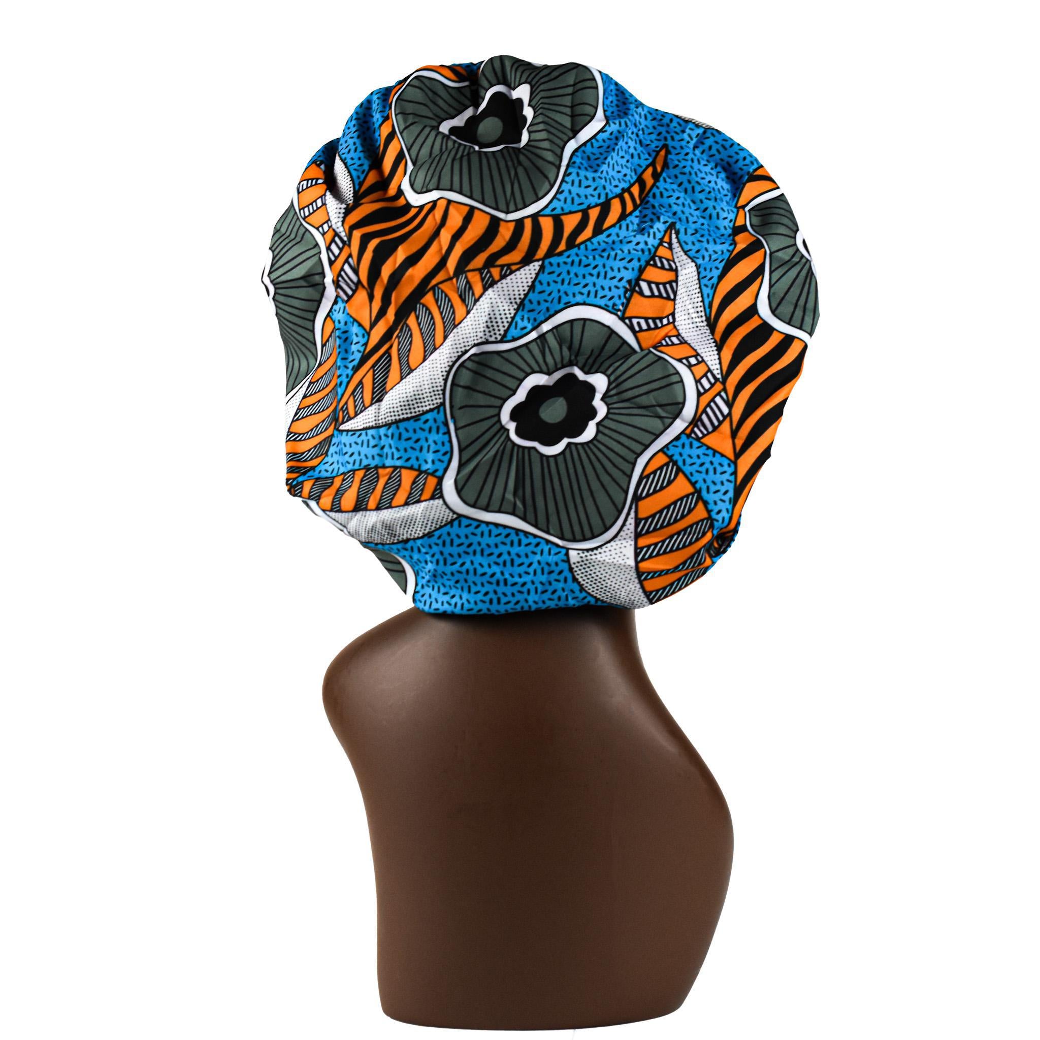 Silk Lined Ankara Bonnets